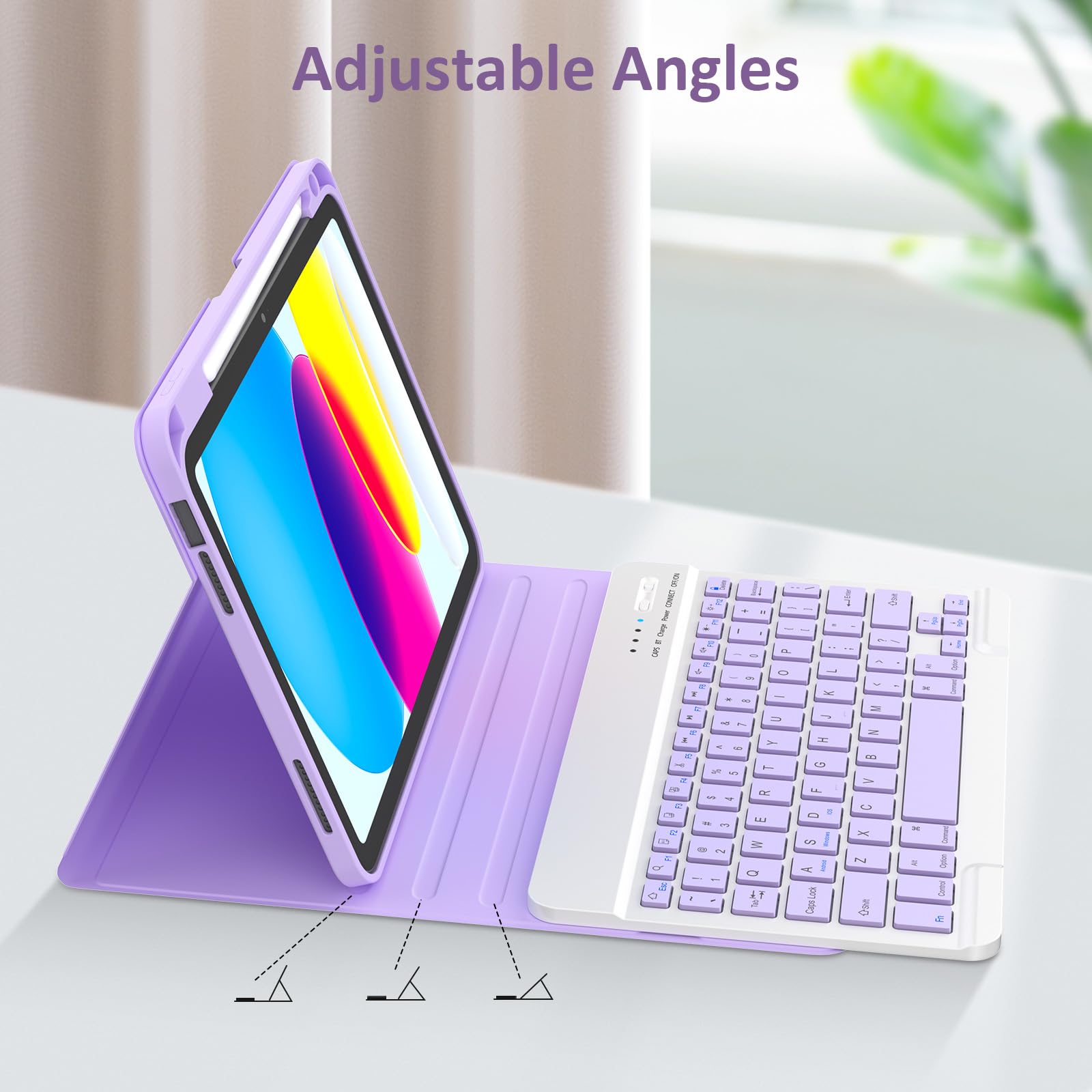Amazon.co.jp: KBCASE iPad 第11世代/第10世代用ケース キーボード付き