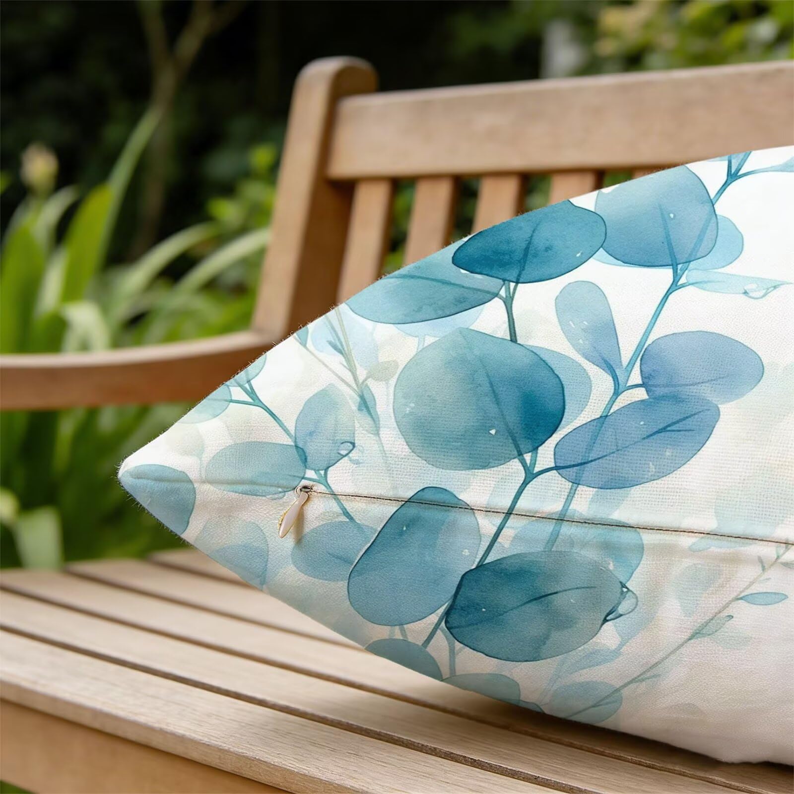 Générique Housse Coussin Exterieur Impermeable 30x50cm Rose Décoratif Taie d'oreiller Decoration Flower Housse de Coussin Exterieur Impermeable pour Salon de Jardin Lot 2. T-3343