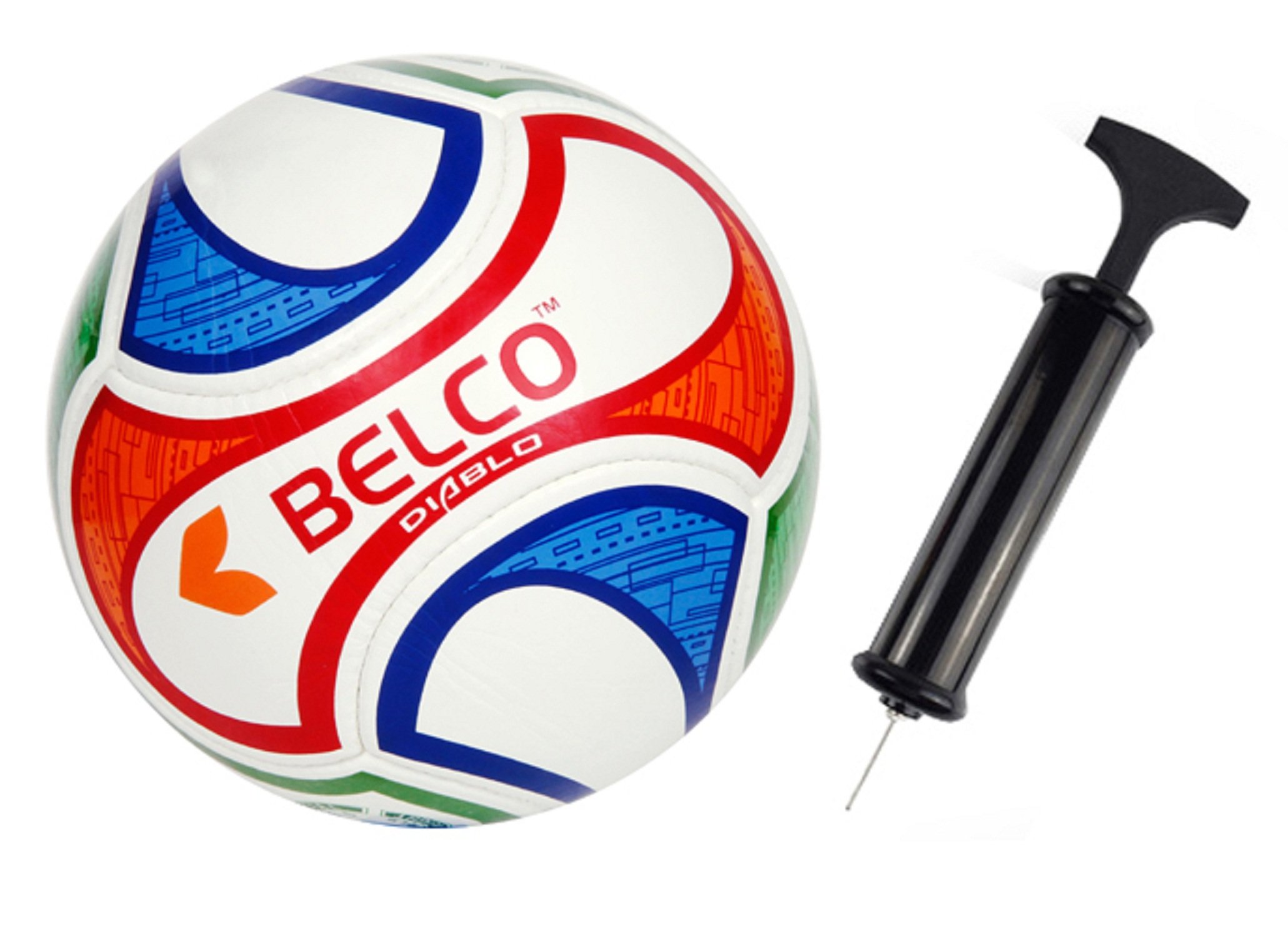 BELCO SPORTS Diablo World Cup Football Size 5 (World Cup Football with Pump) (B07D9NGXL3) Amazon Price History, Amazon Price Tracker
