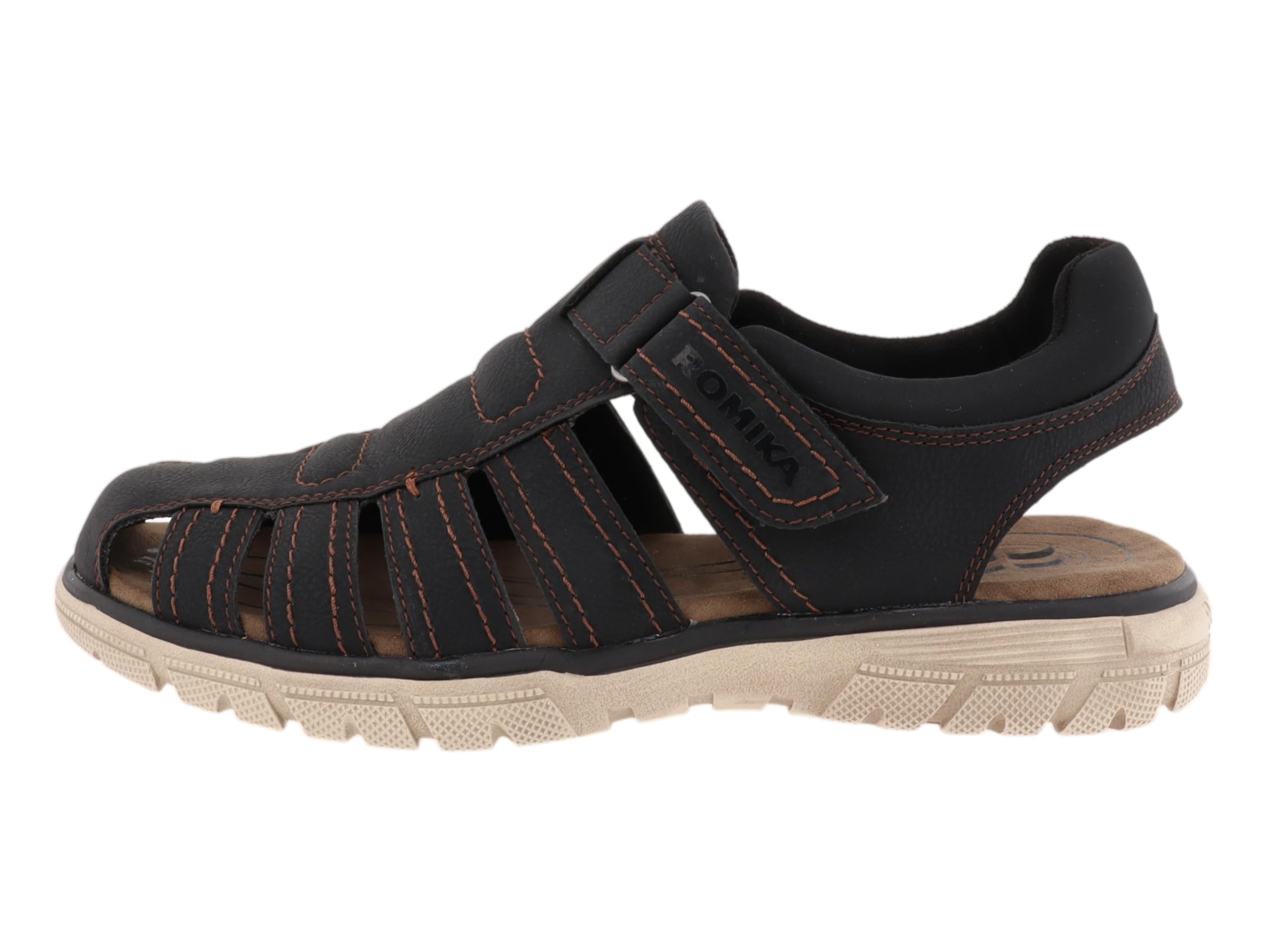 Sandalias de hombre cómodas Romika 74r0031002 con suela flexible 6