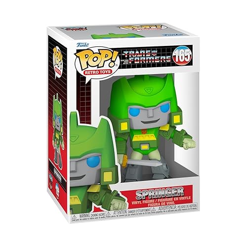 Funko Pop! Retro Toys: Transformers - Springer - Collectable Vinyl Figure - Gift Idea - Official Merchandise - Toys for Kids & Adults - Disney Fans - Model Figure for Collectors and Display