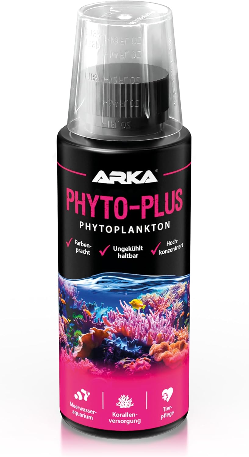 microbe lift 9123-s phyto-plus - vegetable plankton for corals and low animals in any sea water aquarium s