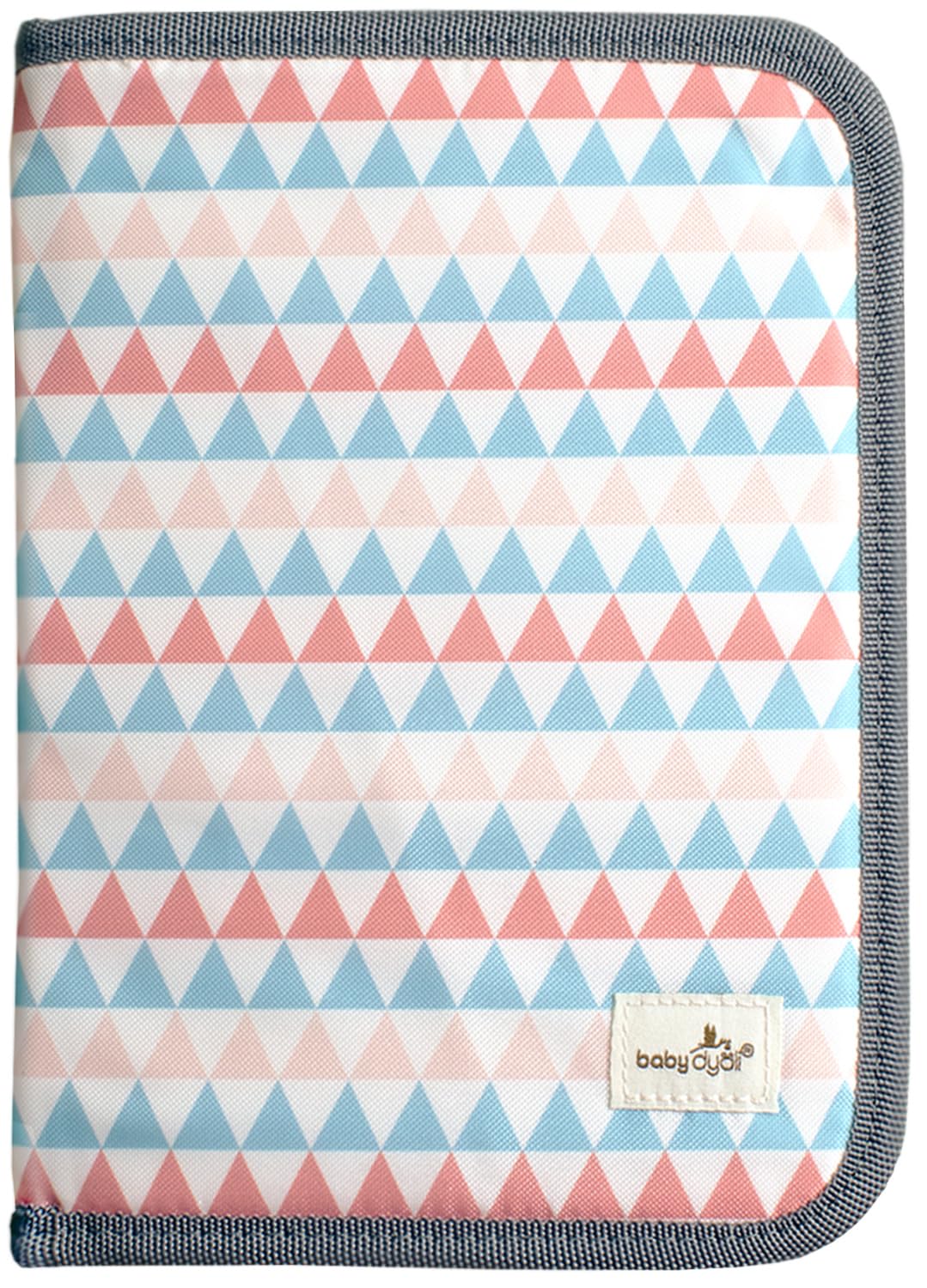 Portadocumentos para bebé BabyDyoli | Organizador de aseo unisex para tarjetas, pasaportes y papeles | Portadocumentos de viaje para recién nacidos | Estuche con cremallera de poliéster | Tribal
