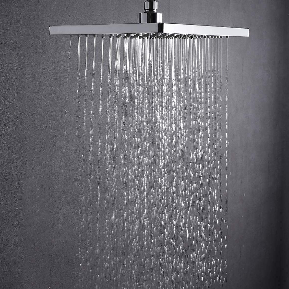 ALTON SHR20800 ABS, 5-INCH, 6-Setting Rain & Massage Flow Overhead Shower and Swivel Joint (Without Arm-Chrome)