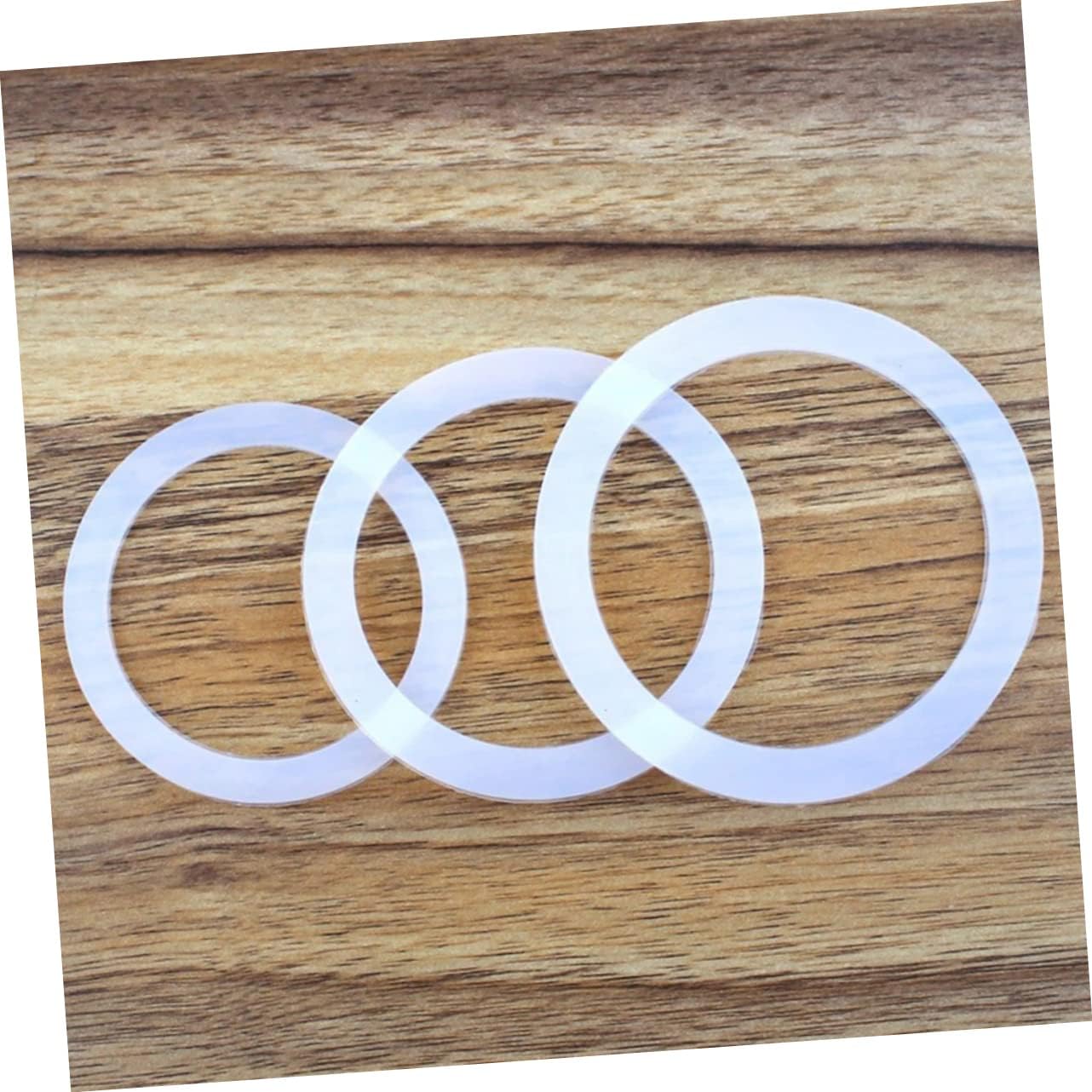 Silicone Gasket Set 10pcs Replacement Rings for Coffee Pot Can Jar Lids Maker Seal Cooker Sealing Aroma Jar Kitchen Supplies Shop Gadget image 4