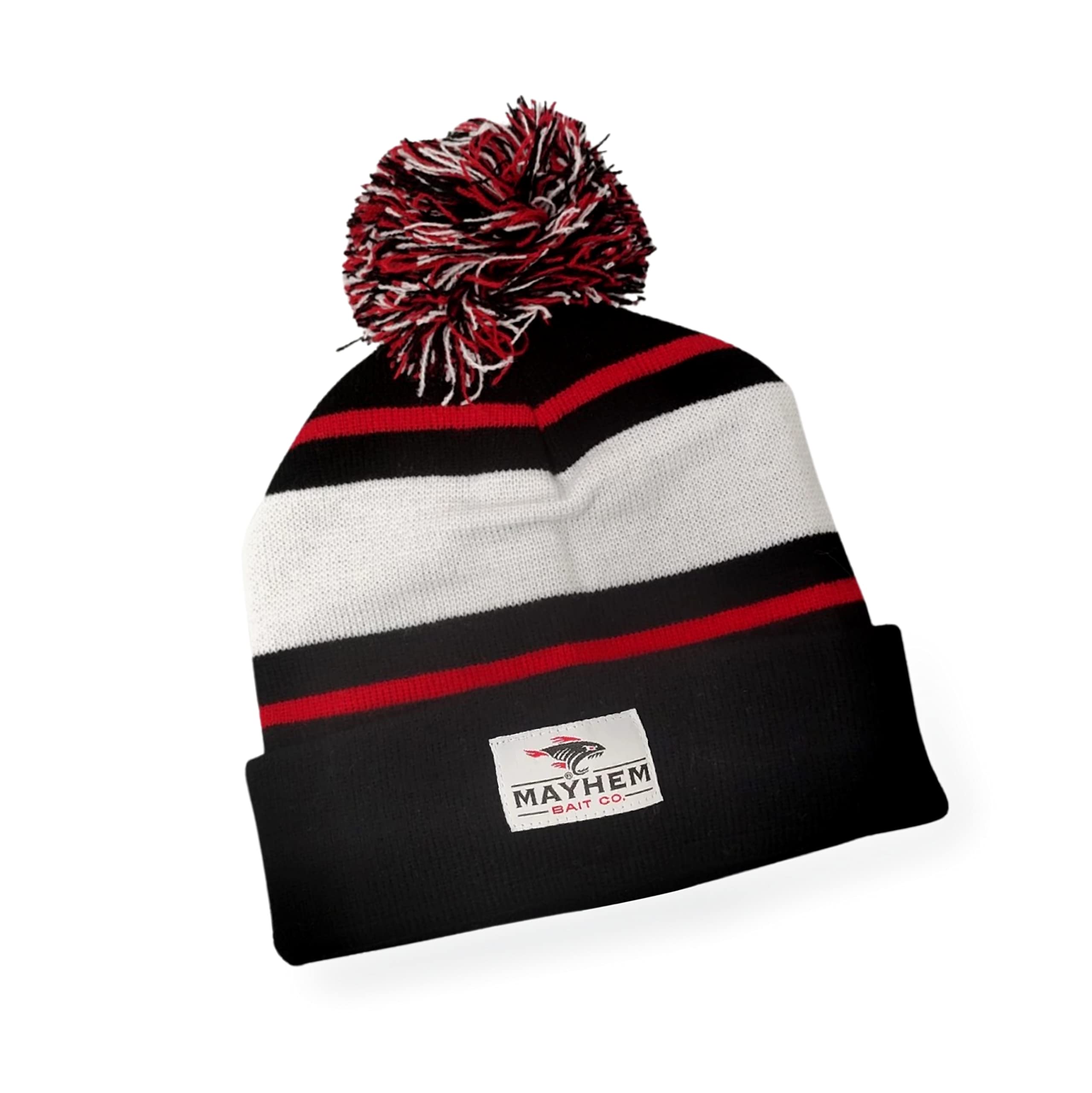 Liquid Mayhem Bait Co Winter Hat Beanie Multi-Color, Multi-color, One size