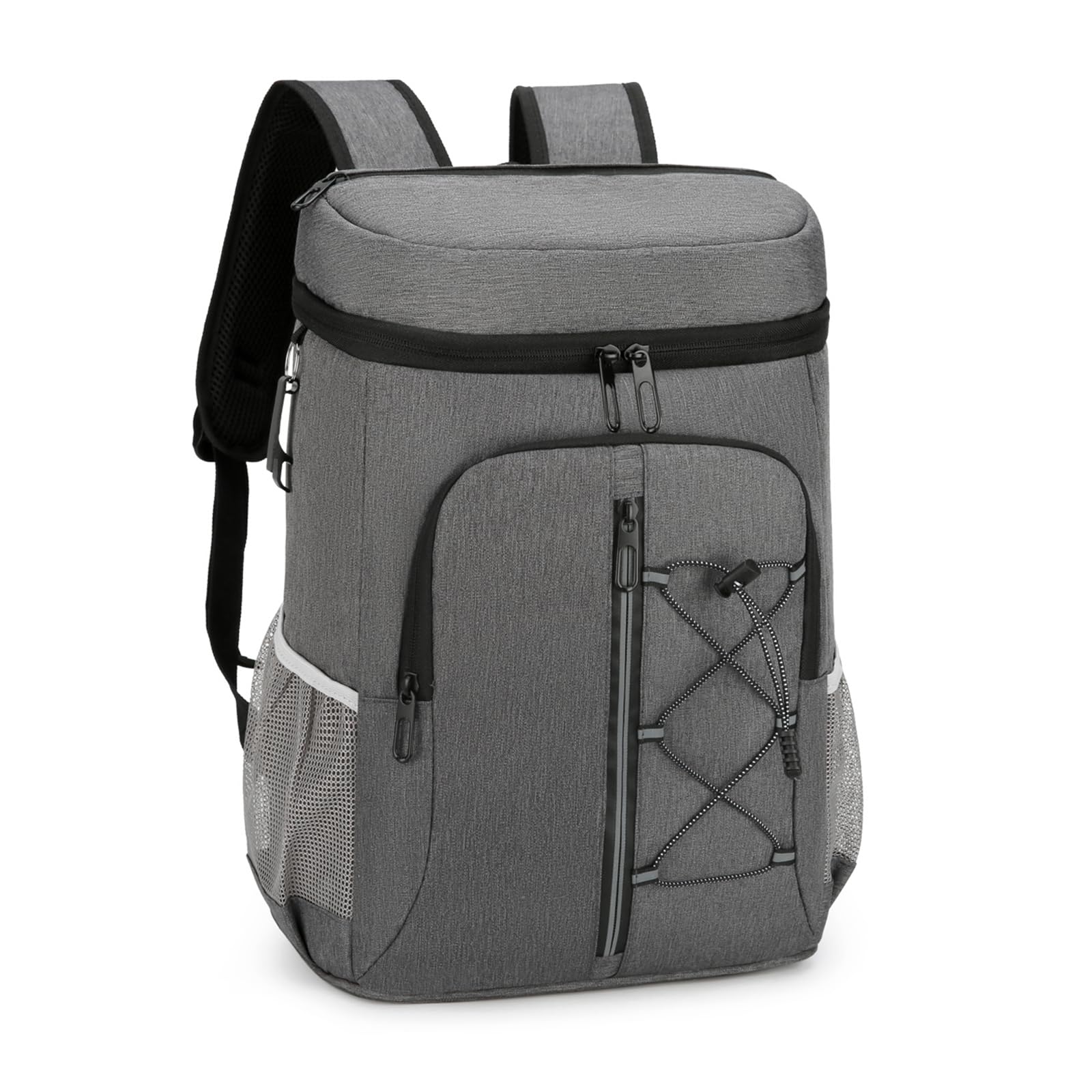 JANSBEN Sacs isothermes de pique-nique 15 l avec décapsuleur Panier de pique-nique étanche Sac isotherme Sac à déjeuner pour travail, excursion, pique-nique, barbecue, camping, école, plage
