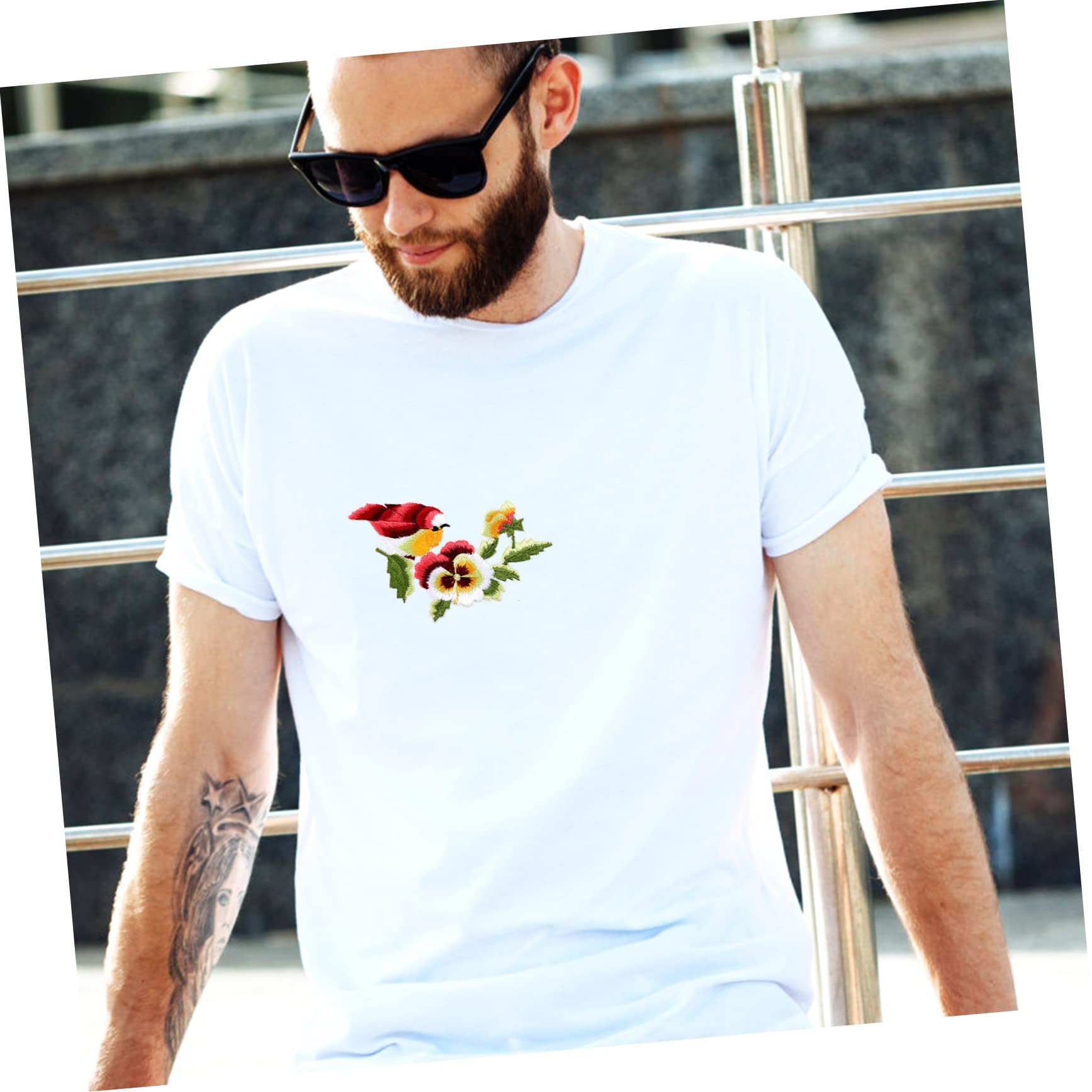 Gadpiparty 3 Set Toppe Forma Patches Ricamati Adesivi Per Abbigliamento Decorazioni Per Cuscini E Maglioni Accessori Per Fai Da Te E Riparazioni Tessuti 15 Pezzi * 3