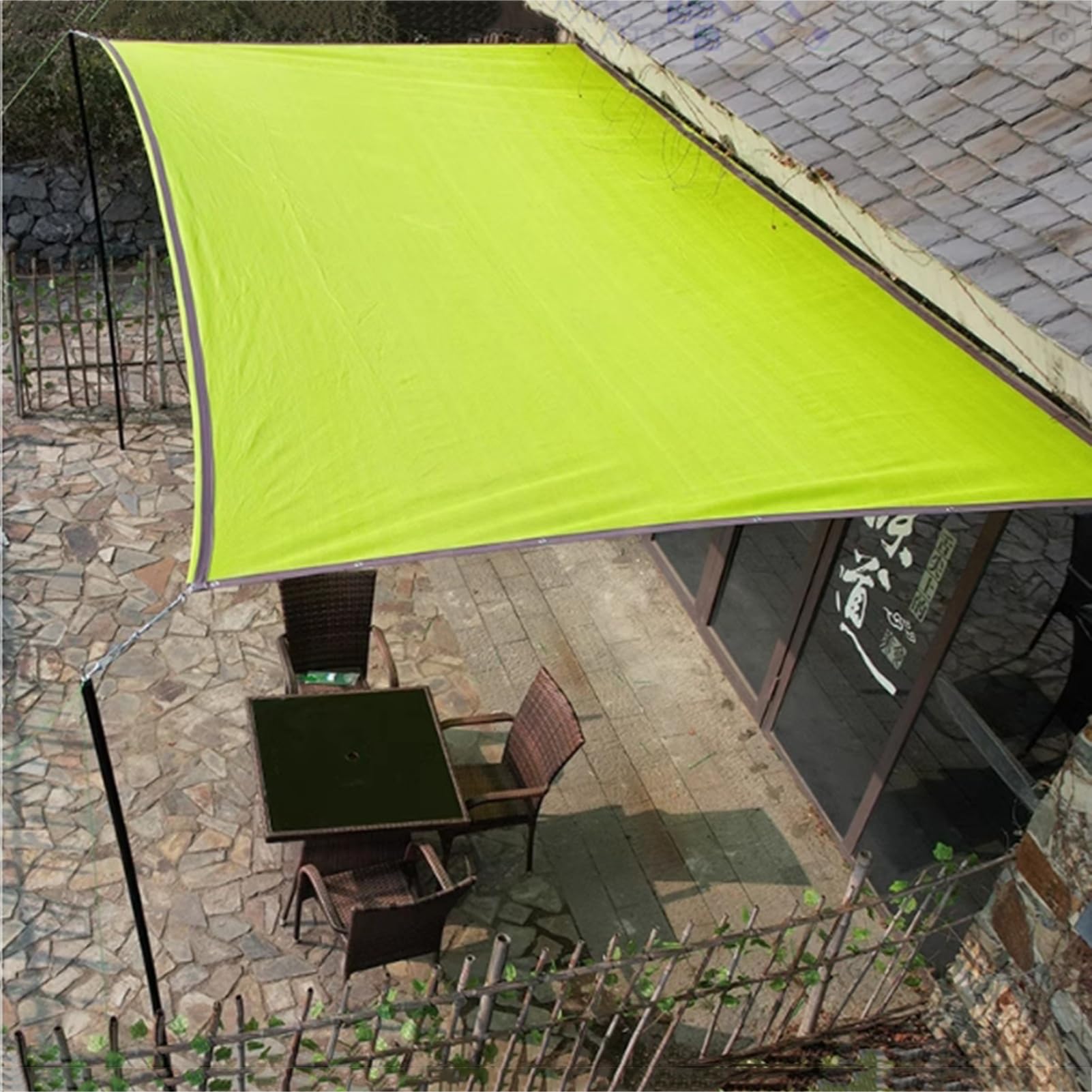 Filet d'ombrage 90% haute densité bloquant les rayons UV du soleil de terrasse