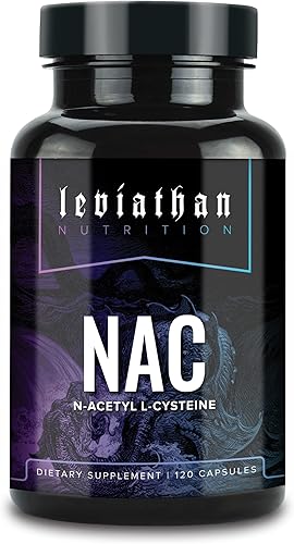 Suplemento NAC N-acetil cisteína para pulmón, hígado, apoyo inmunológico - Potente apoyo antioxidante para aumentar los niveles de glutatión 600 mg,