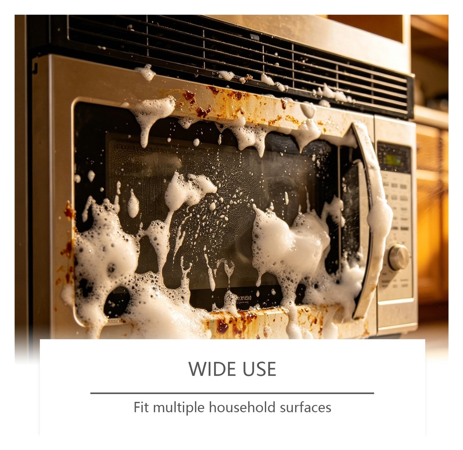 Limpiador De Espuma Multiusos De 150 Ml, Elimina Rápidamente Las Manchas En La Cocina Y El Baño(4pcs)