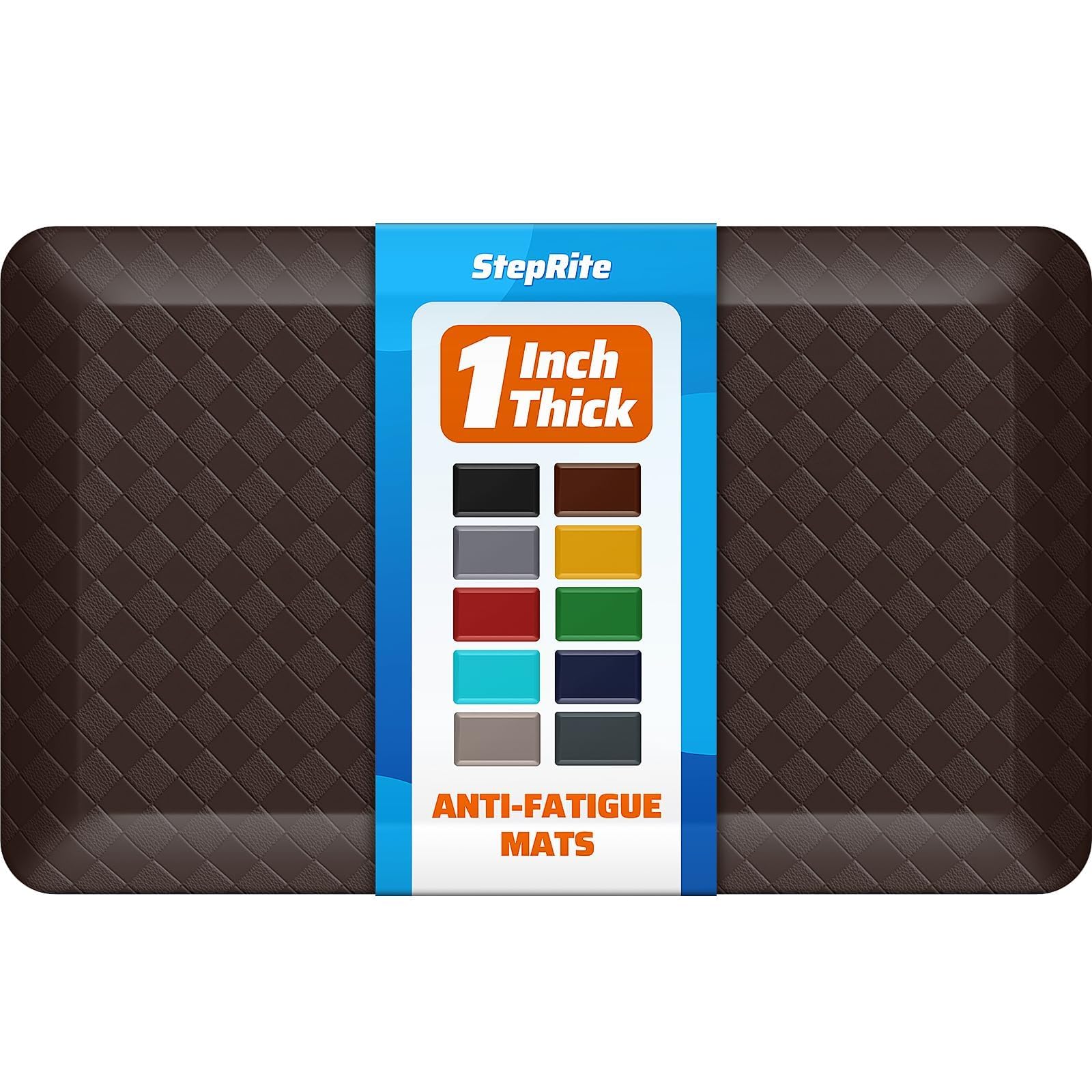 1" Thick Kitchen Mats for Floor, Water Resistant Floor Rug,Black/32" x 20" — Amazon image 17