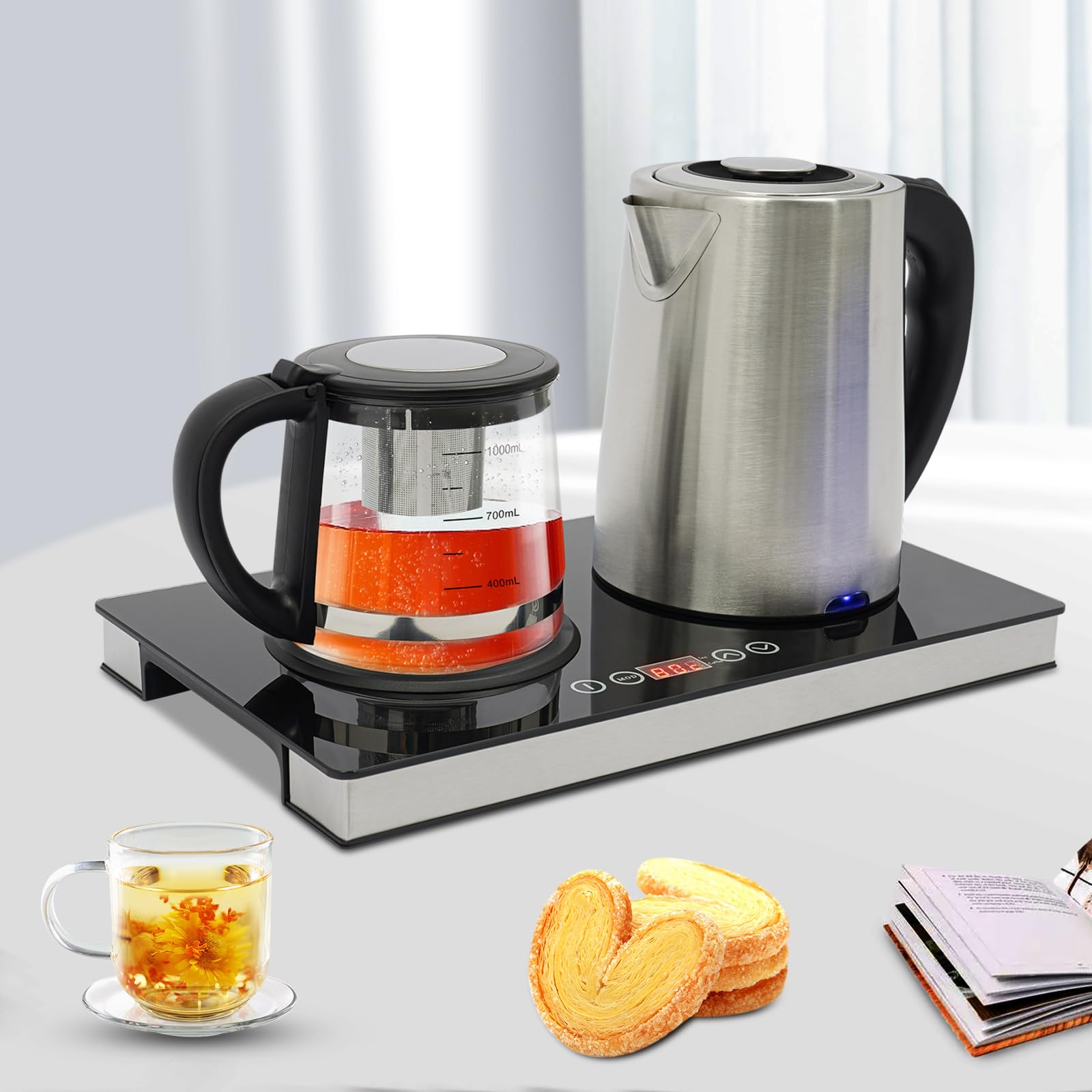 kettle Teezubereiter aus Glas