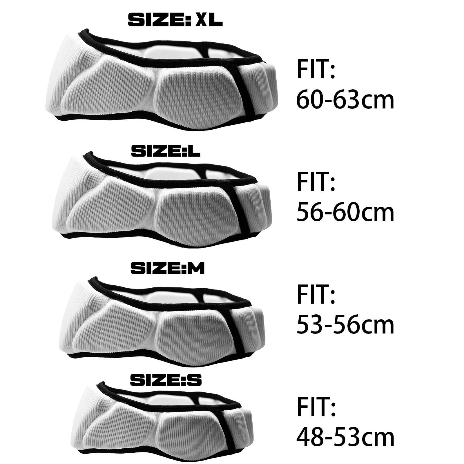 Casco da Rugby, Protezione per La Testa, Protezione dagli Impatti da Calcio, Fascia Morbida per La Protezione della Testa per Lanciatori di Club, Skat