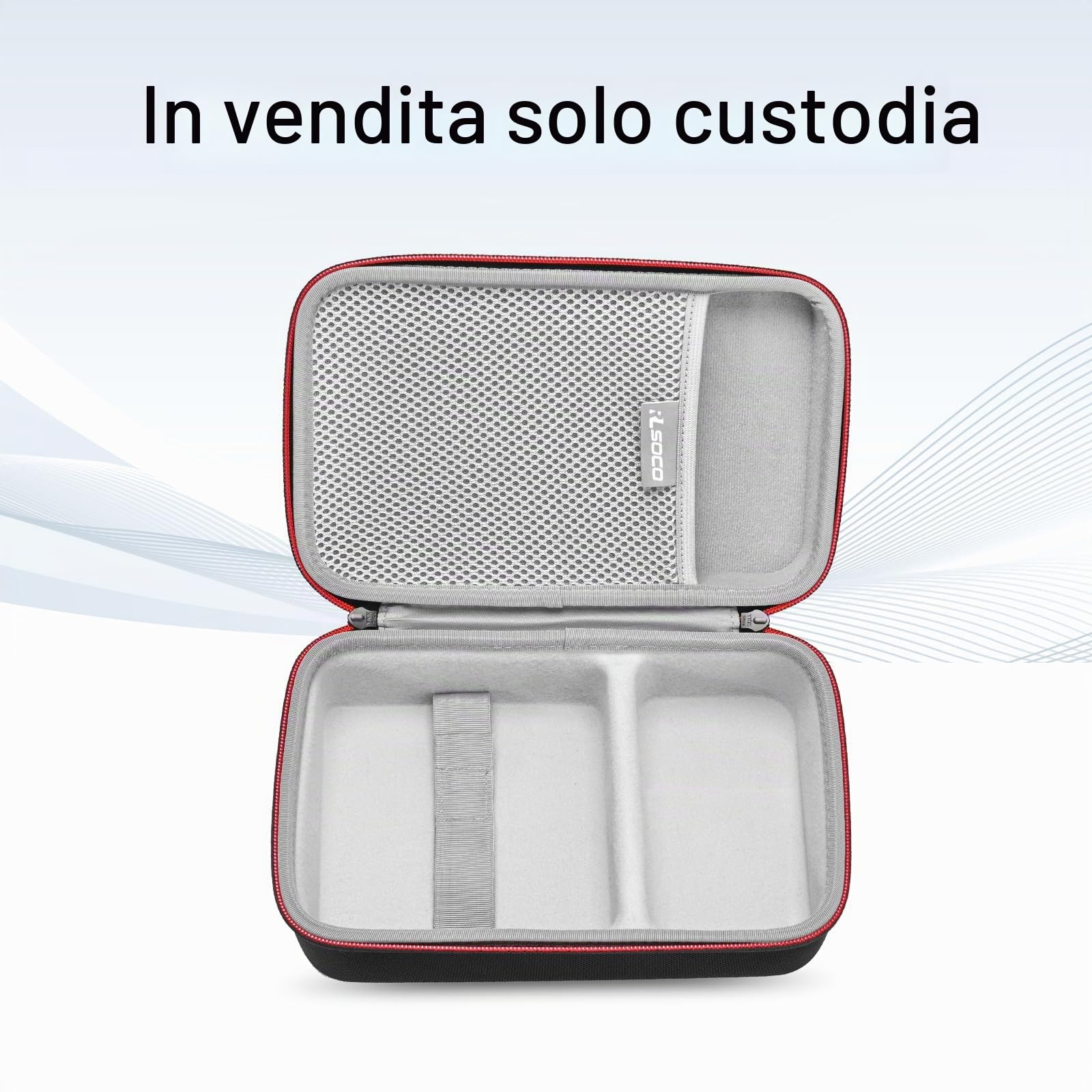 RLSOCO Custodia per NiPoGi Essenx E1/AK1 Plus/E3B/AM06 PRO/Essenx E2/H1 Mini PC & per GEEKOM A6/A8/A5/IT12/Air12/IT15/A5 Pro/XT13 Pro/AX8 Pro/IT13 Mini PC (Solo Custodia)