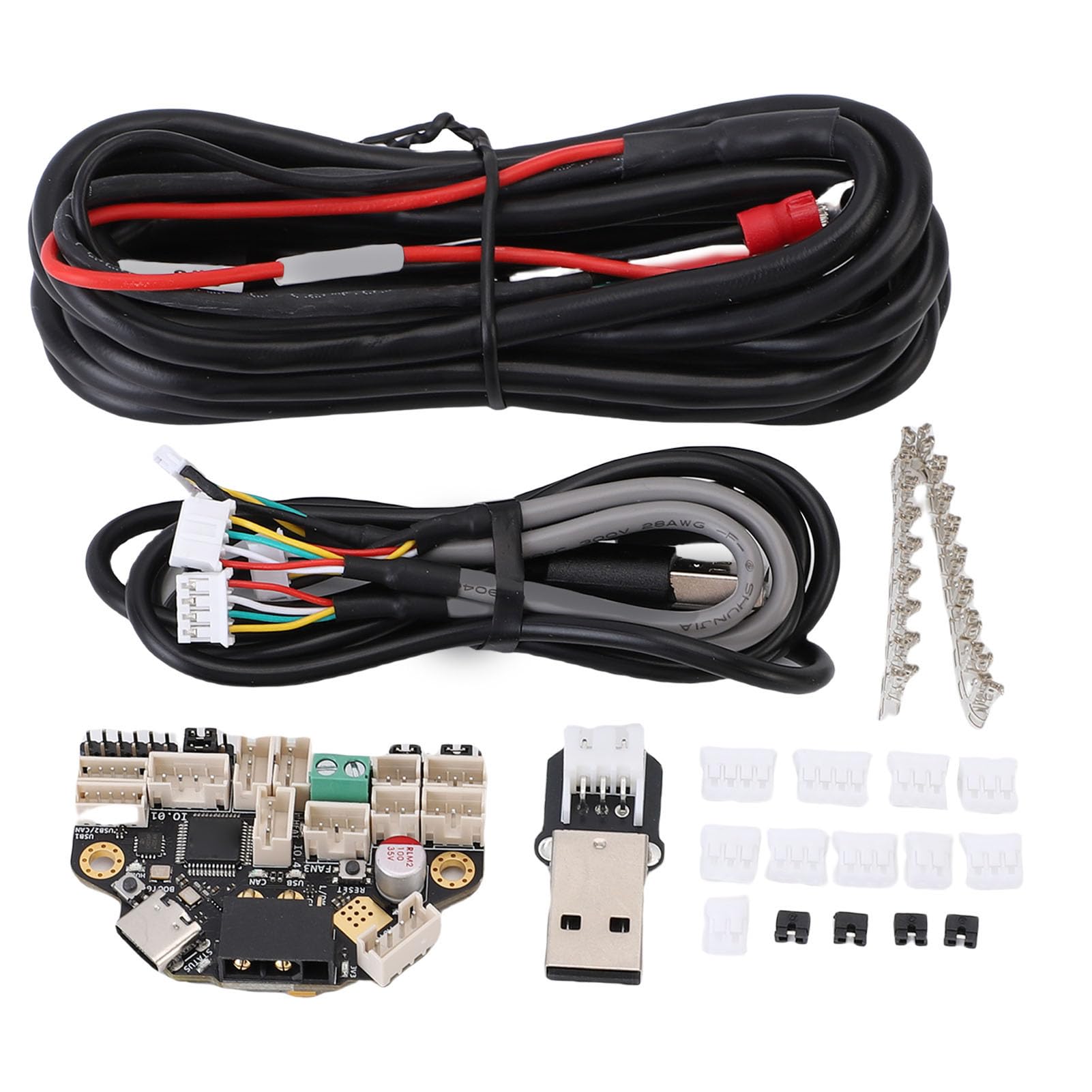 Generic Kit de Tablero de Herramientas de Alta Temperatura con Bus CAN y USB para Accesorios de Impresora 3D, Construcción Robusta y Características de Seguridad Avanzadas para Aficionados