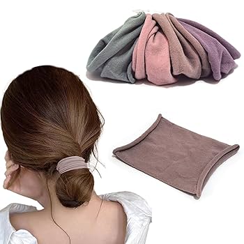 ヘアゴム 跡がつかない 髪ゴム 髪留め12本セット おしゃれ 太めブラック ヘアゴム 跡がつかないゴム シームレス 学生応援 10本 12本