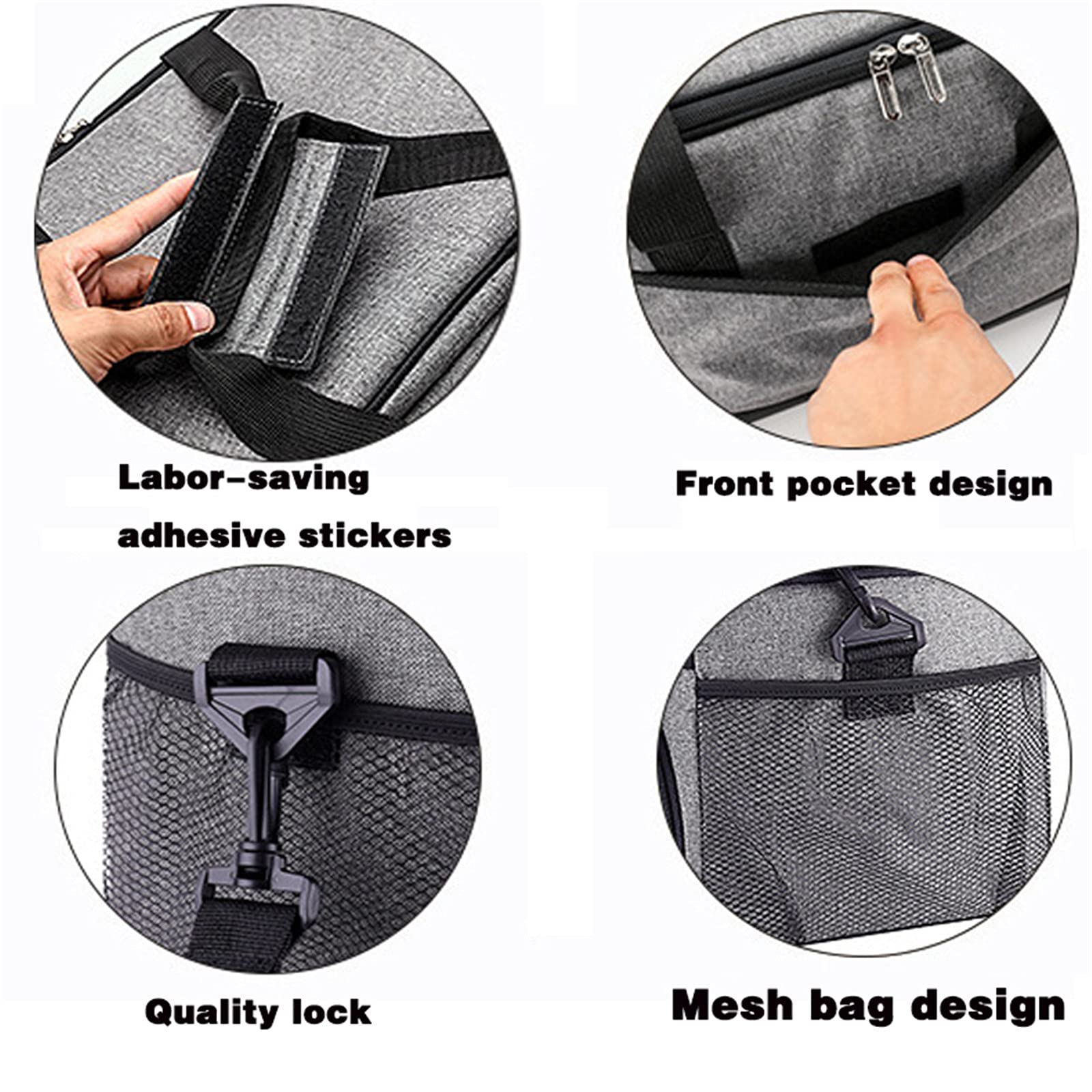 Sac Isotherme,Grande Portable Lunch Bag Sac-Glacière Cooler Bag Sac De Repas Glaciere Souple Isotherme 35L,pour Plage Camping Travail BBQ (Blue)