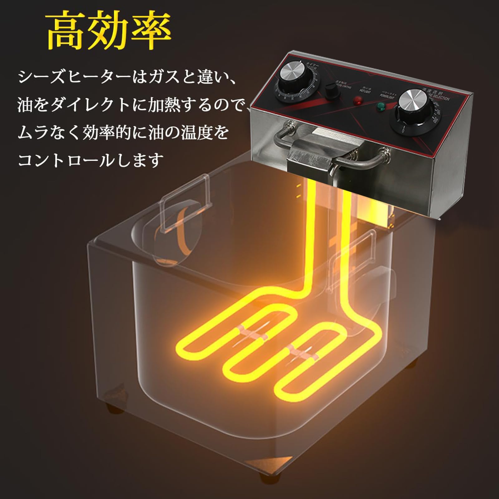 電気フライヤー ステンレス製 温度設定付き Amazon.co.jp: 業務用電気フライヤー 10L+10L 大容量 ステンレス