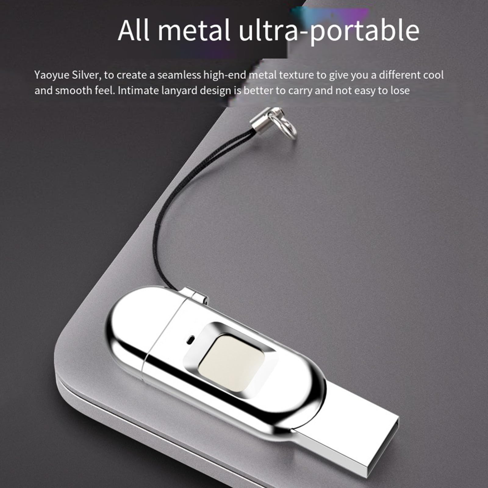Pendrive z odciskiem palca Szyfrowanie danych Interfejs typu C Dysk Flash B-End Szybki port B 3.0 64 GB 128 GB 265 GB 512 GB,128G