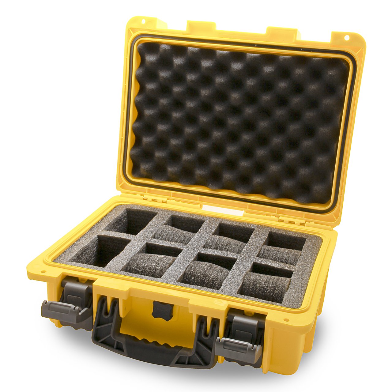 Invicta IG0098-RLC8S-Y - Caja de plástico para reloj, 8 ranuras, color amarillo