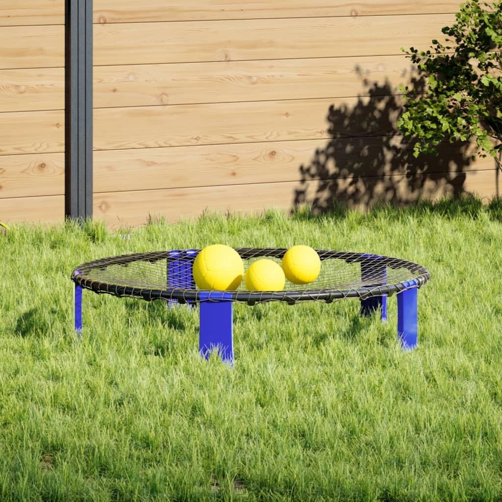 Gecheer Roundnet Set mit 3 Bällen und Pumpe Ø90x20 cm