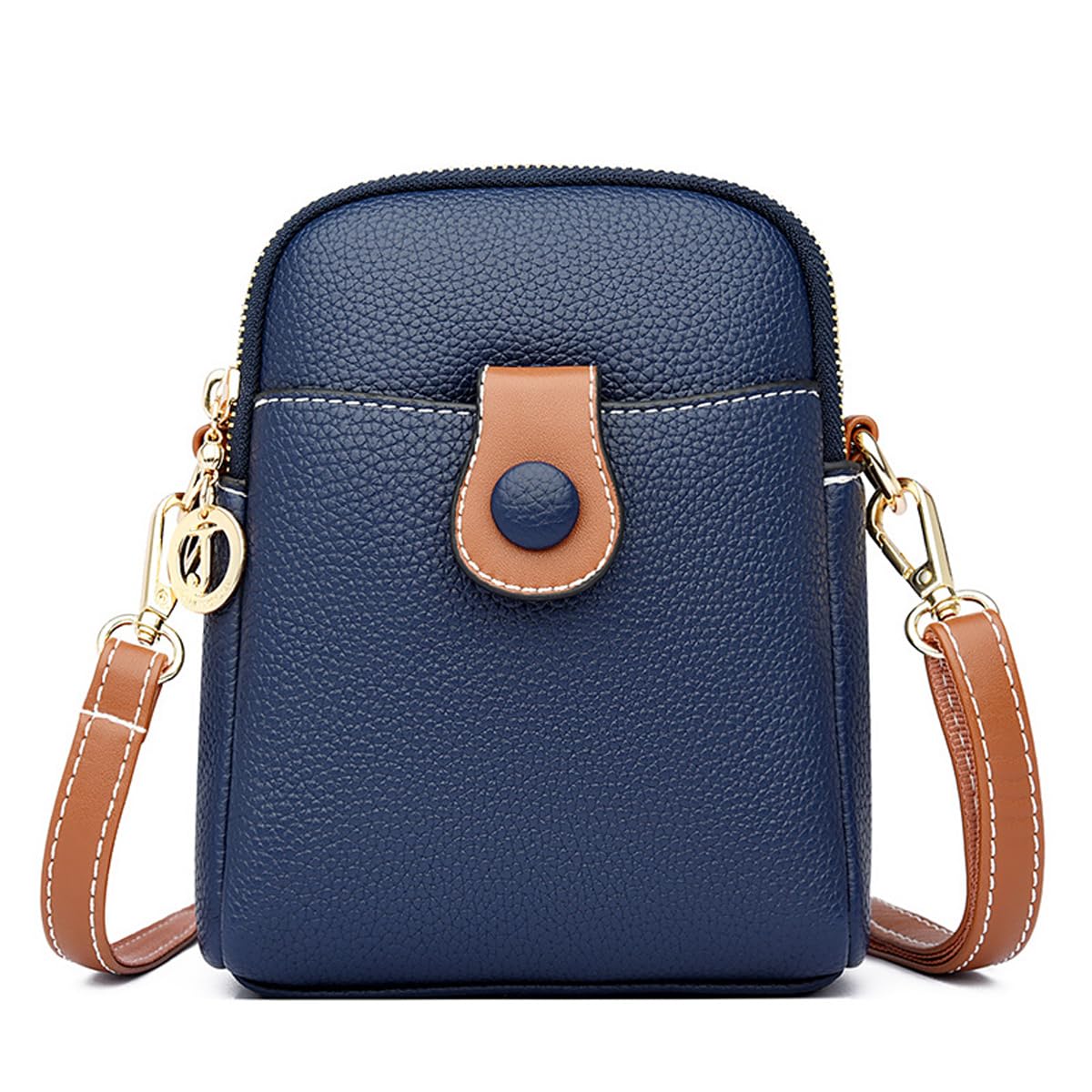 Small Leather Crossbody Bag for Women - Phone Purse and Cross Body Bag-image-11