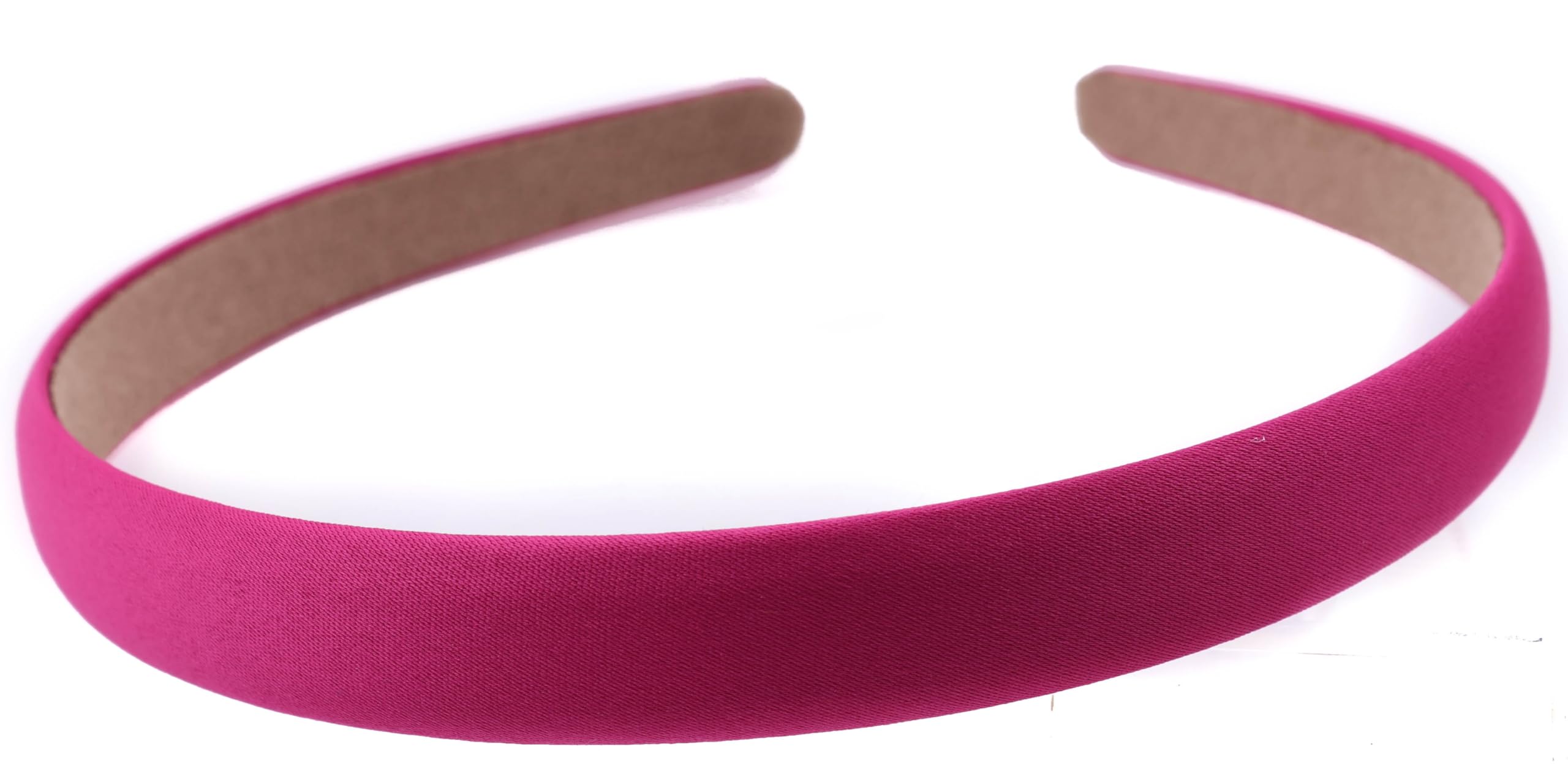 Mytoptrendz 2 PK Luxury Headbands Slim Alice Band Hair Band Plain Narrow Hairbands with Non-Slip Grip for Women Girls Classy Elegant Accessory (Fuchsia - Image 2