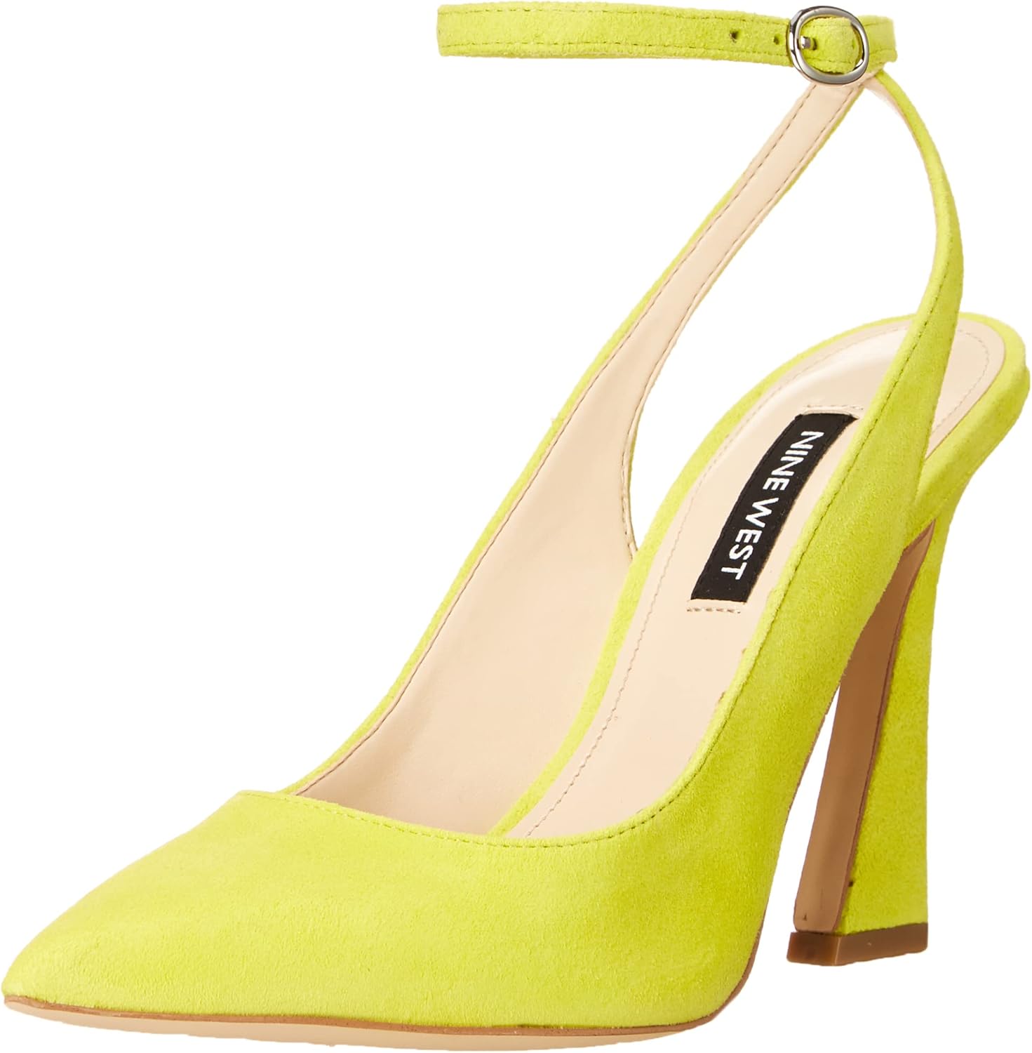 Nine West Women's Tabita Pump, Yellow, 5