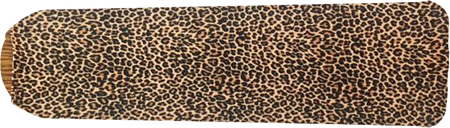 Leopard Print Poly-Spandex Ceiling Fan Blade Covers