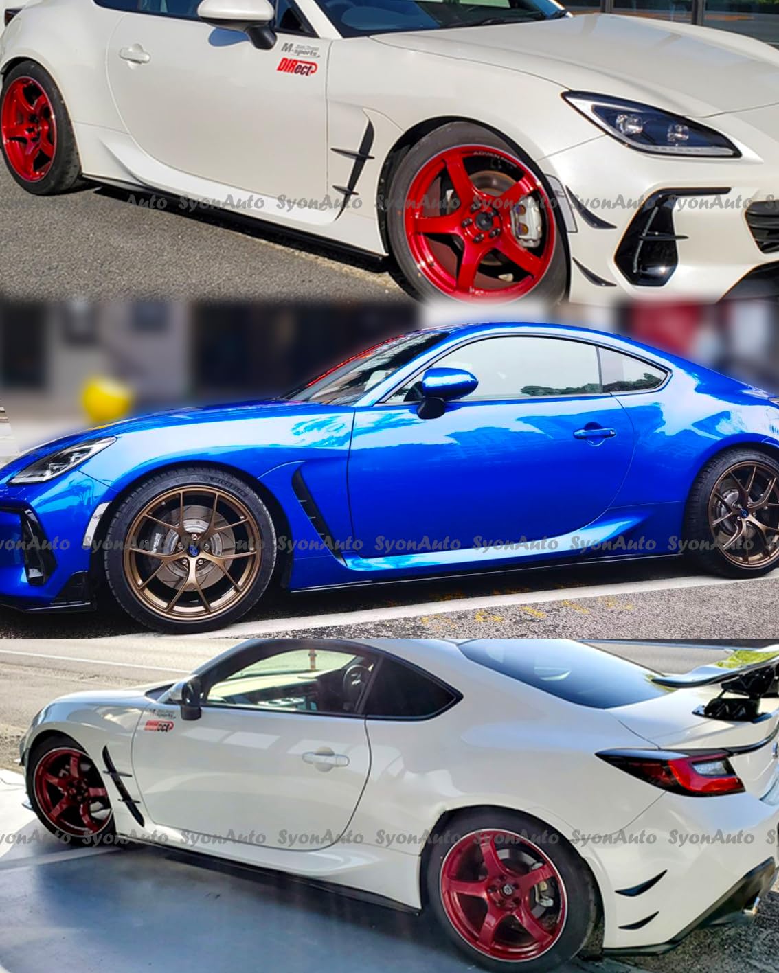 Amazon.com: FITS 2022-2024 Toyota GR86 Subaru BRZ V1 Style Side