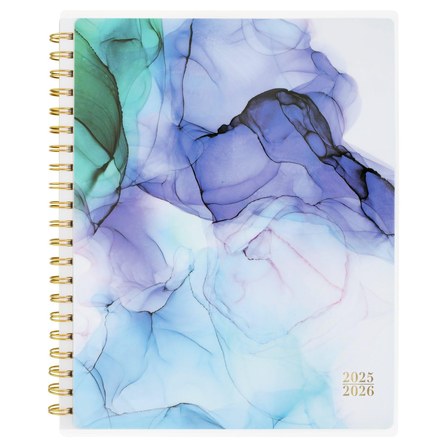 Cambridge Planner 2025-2026 Academic Weekly & Monthly 8-1/2"x11" Large Monthly Tabs Flexible Cover Aqueous Usa