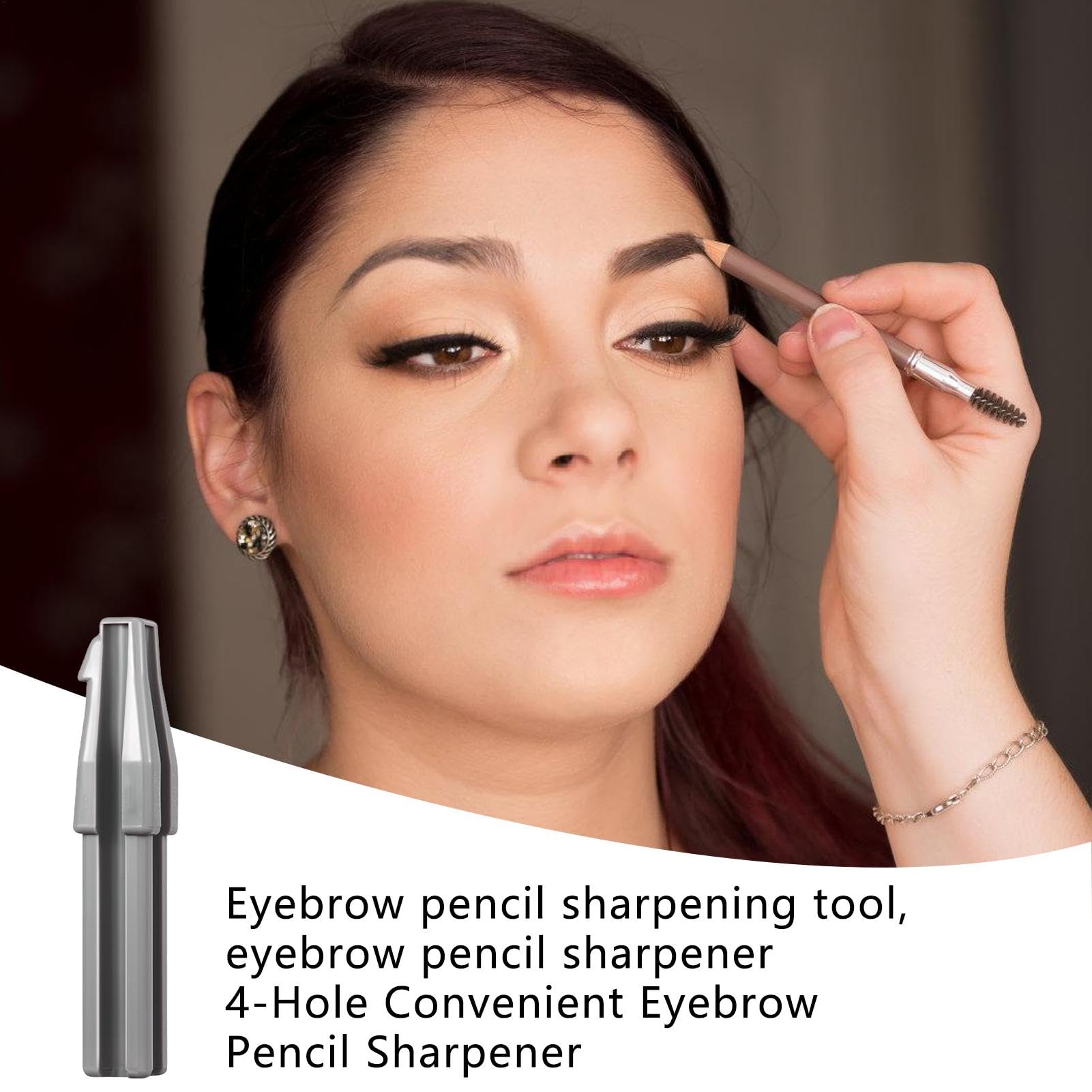 Taille-crayon de maquillage pour les yeux | Crayon façonneur pour sourcils - Crayon à sourcils Portable pour femmes et filles, maquillage