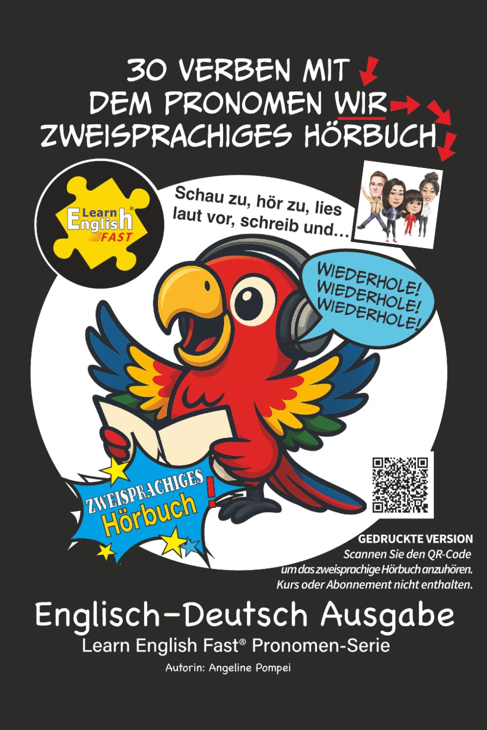 30 Verben mit dem Pronomen wir: Zweisprachiges Hörbuch
