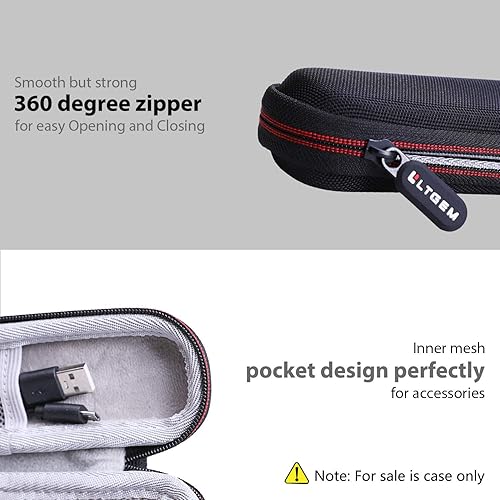 Miniatura 5 de LTGEM - Funda protectora para Apple Pencil de 1ª/2ª generación y Pro, funda protectora rígida para Apple Pencil