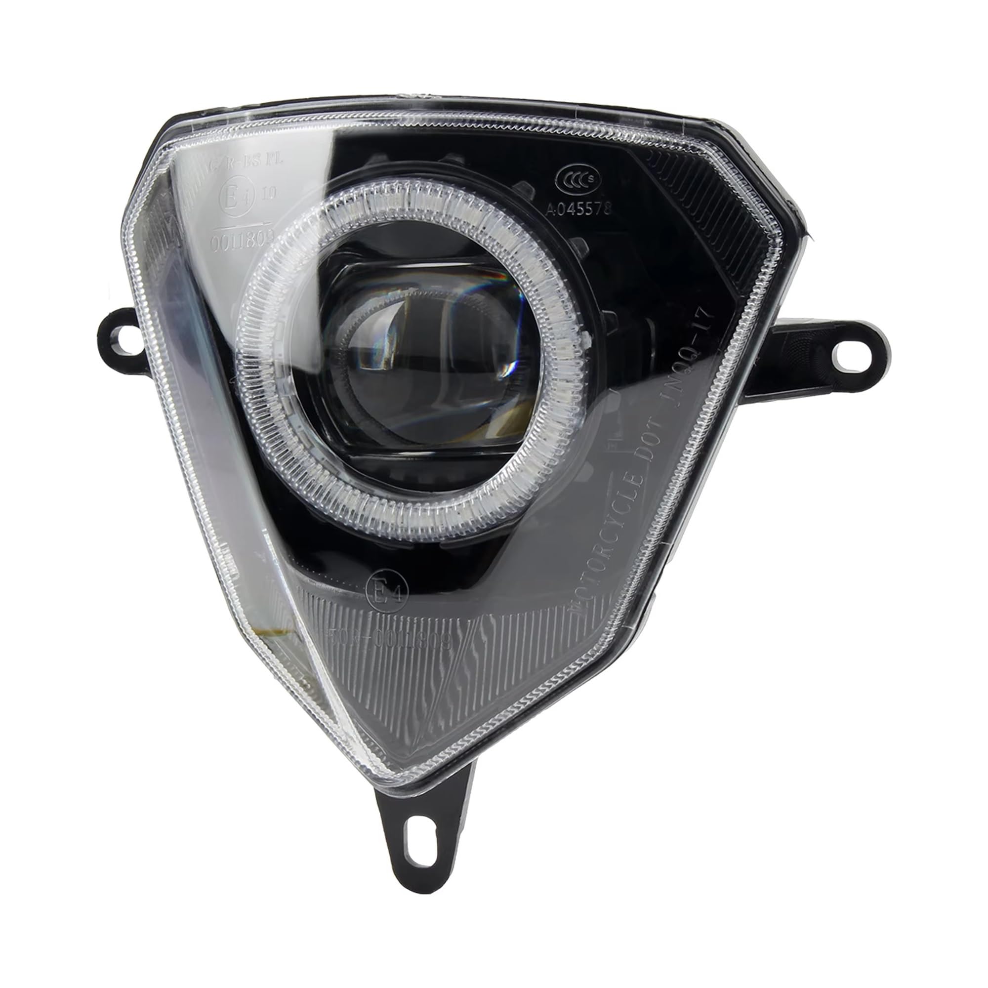 Spotlight Per Beta 50 125 250 300 Faro Anteriore Racing V6 Con Controllo APP Luce Angel Eye Pit Dirt Bike Faro Anteriore Fanale Anteriore(Set)