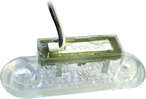 Miniatura 2 de HELLA 959680811 '9680 Series 'Luz LED Multivolt blanca 10-33V DC con borde de acero inoxidable pulido