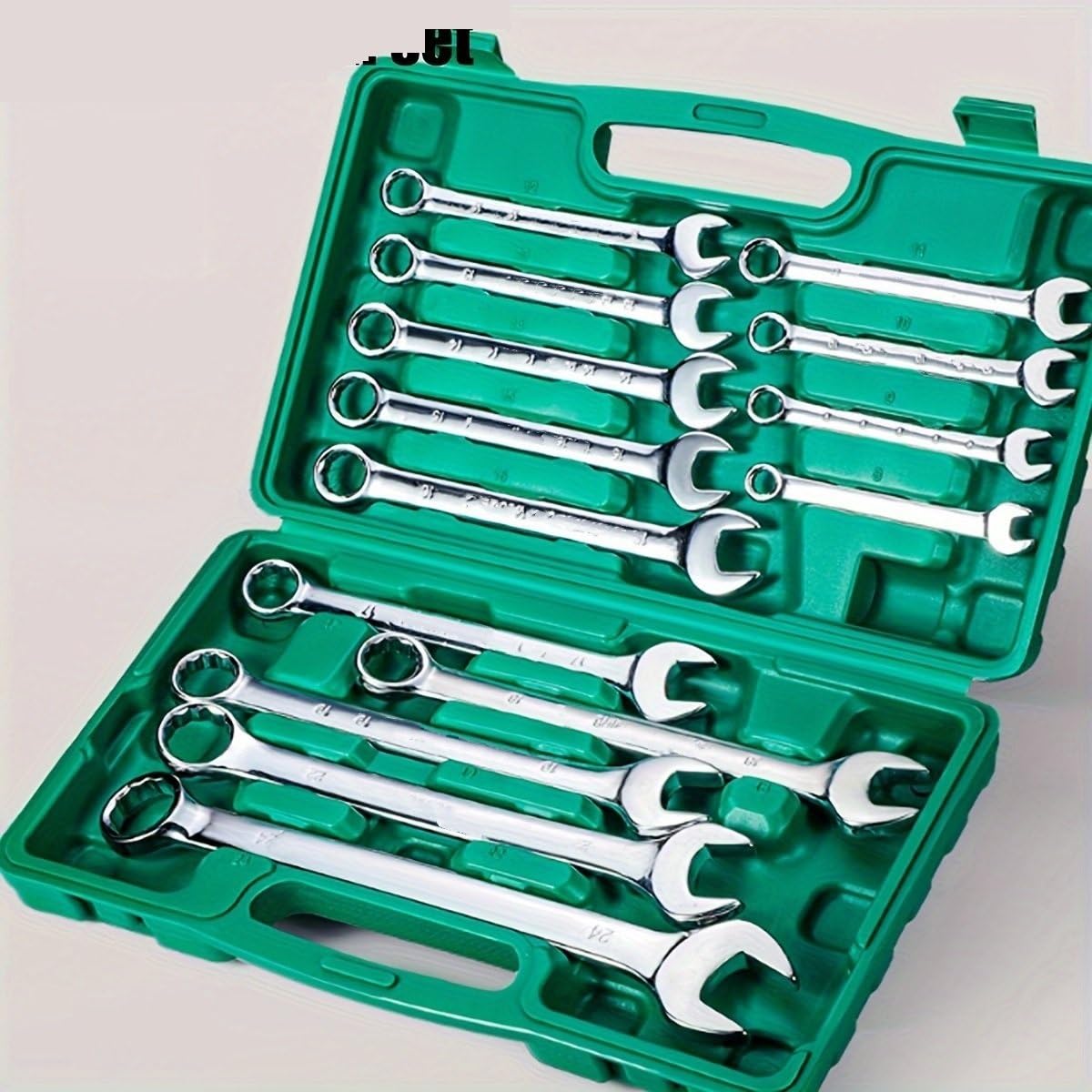 Telescopic Ratchet 14-częściowy zestaw kluczy płasko-oczkowych Dwufunkcyjne klucze mechaniczne o zakresie 8–24 mm, kompaktowe Klucze dynamometryczne