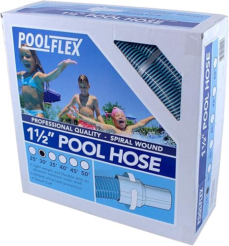 Spa Choice 730NB-K Manguera de piscina, 1-12 pulgadas x 30 pies