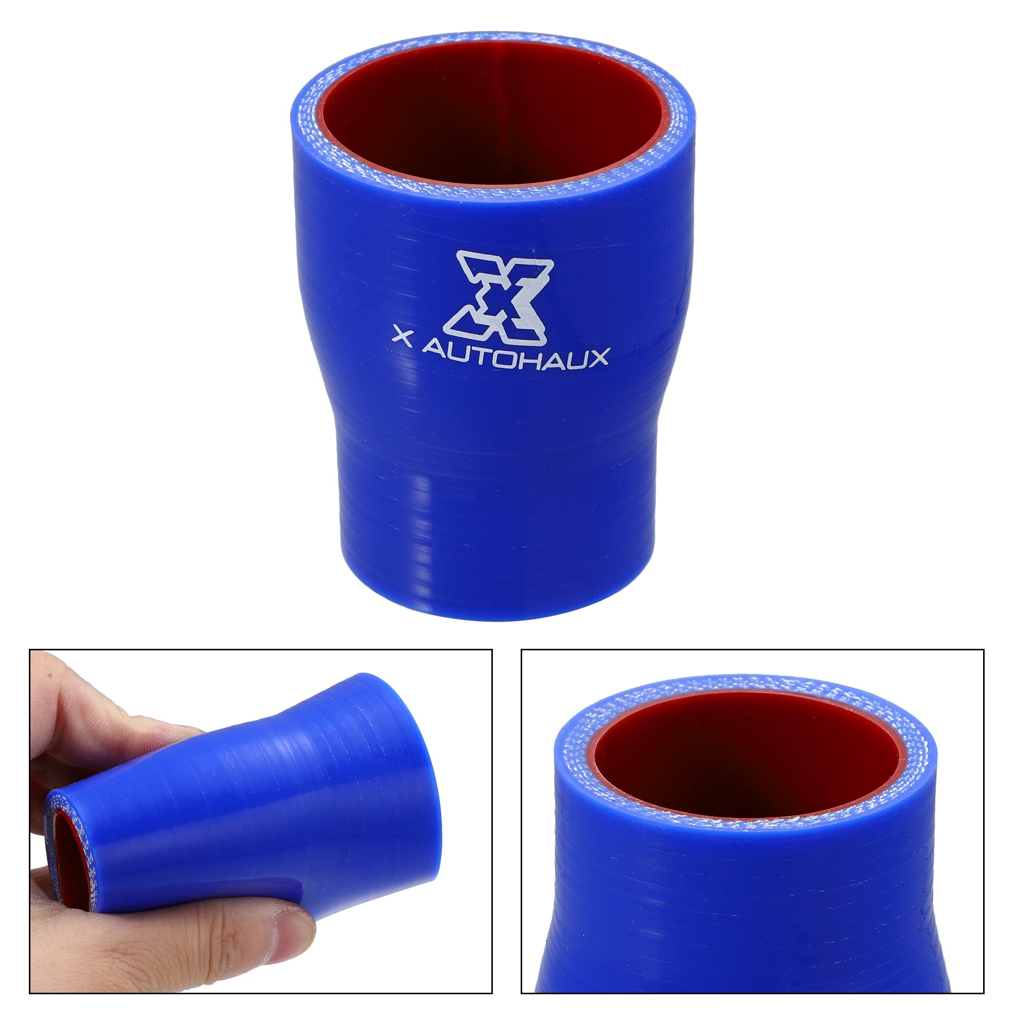 Raccord Silicone Droit Auto Bleu 50cm X 19mm -40°C à +300°C