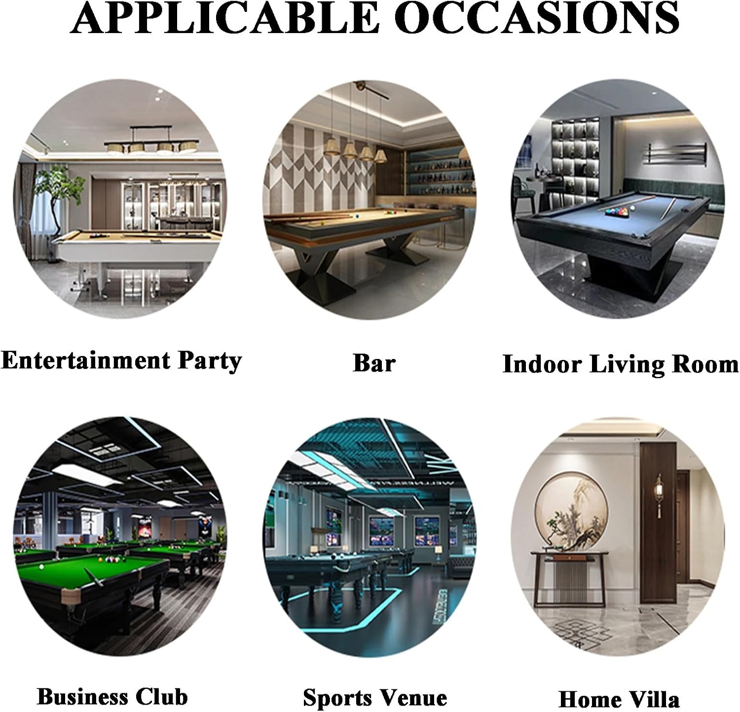 Solid Wood Pool Cue Stick Holder,Round Billiard Cue Rack Hold 9 Cues,Compact Design for Game Room Clubs and Bars,Simple Assembly(Color1)