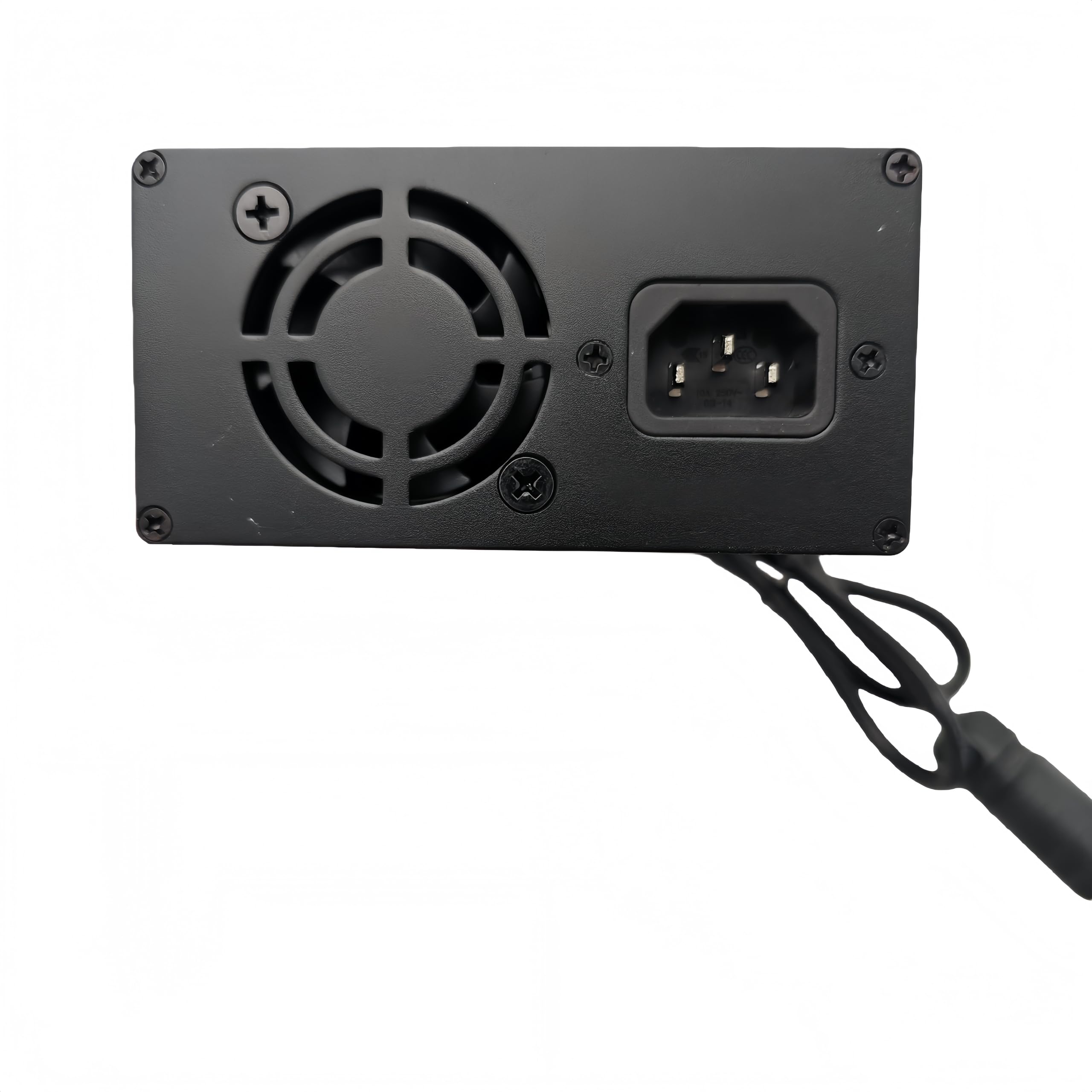 Chargeur de Batterie Li-ION 84V 6A / 10A, Boîtier en Aluminium sûr et Durable, Adapté au Chargeur Intelligent de Batterie au Lithium 20S 72V, avec Prise Mâle Linko P-20 (6A)