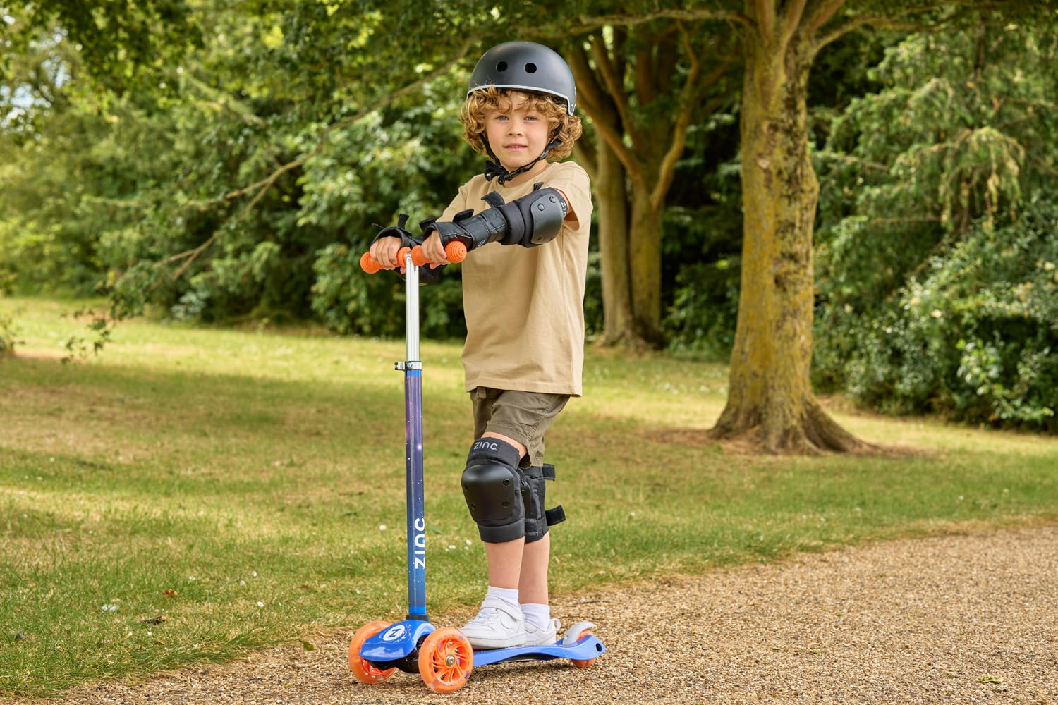 Zinc Monopattino Explorer a tre ruote per bambini dai 3 anni in su