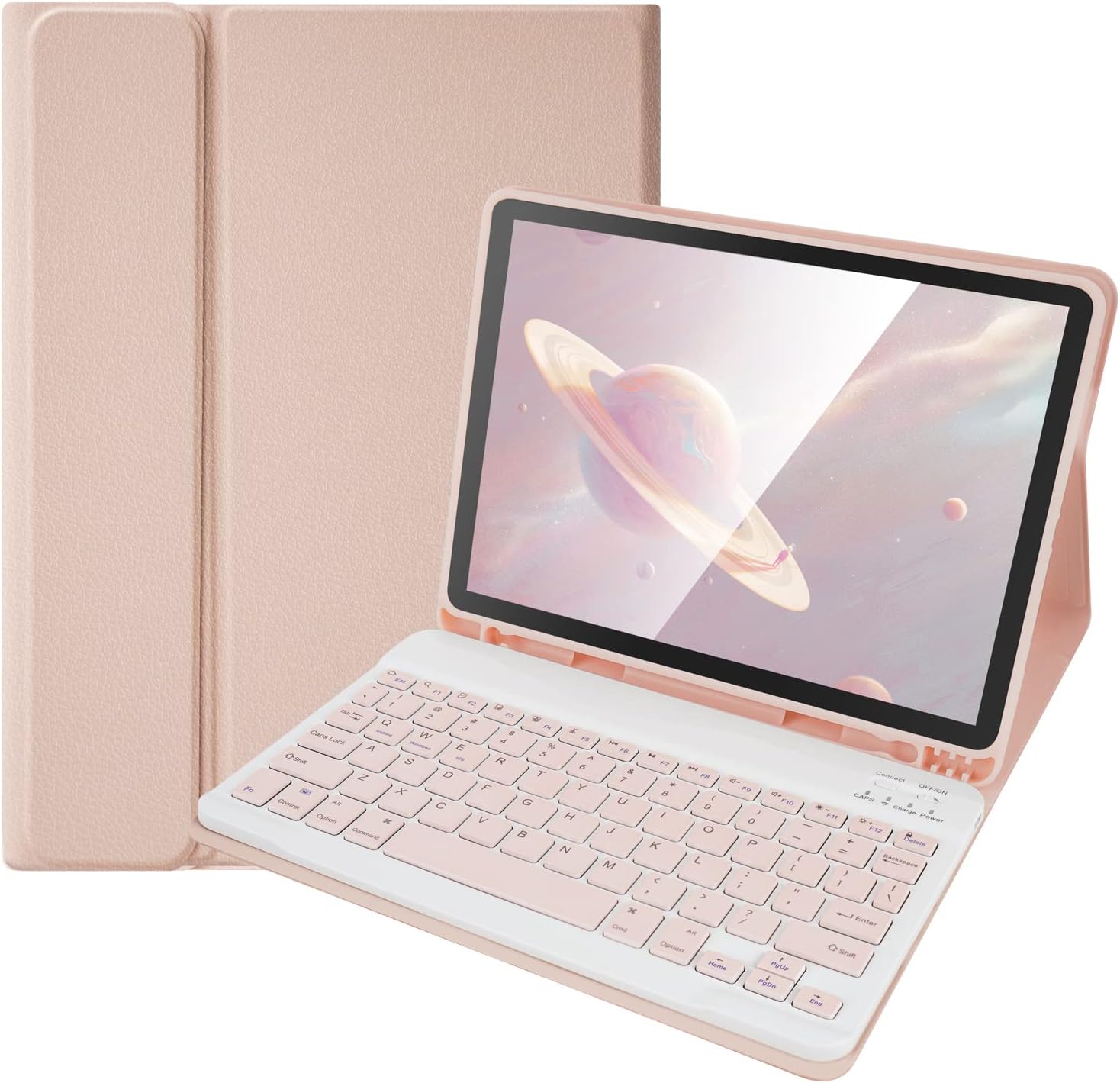 SOPPY iPad Keyboard Case, Bluetooth Keyboard for iPad Air 5th 2022