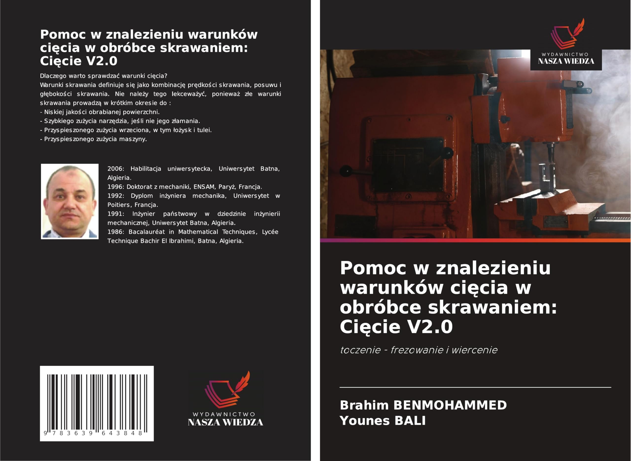 Pomoc w znalezieniu warunków cięcia w obróbce skrawaniem: Cięcie V2.0: Cięcie V2.0