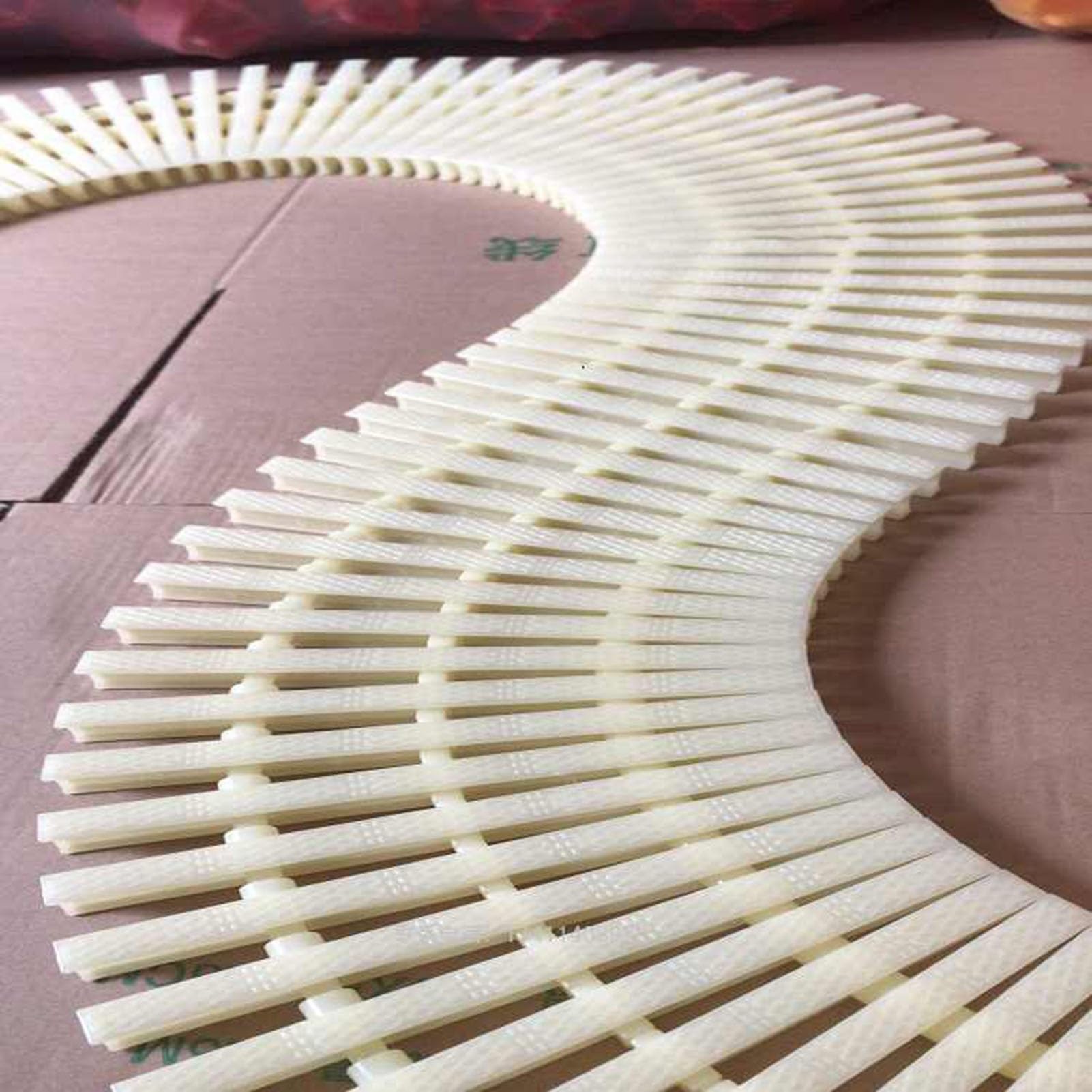 Zestaw Plastikowych Kratek Odpływowych Do Basenu, Osłona Kanału Patio I | Podjazdu(25X100CM_2PIECES)