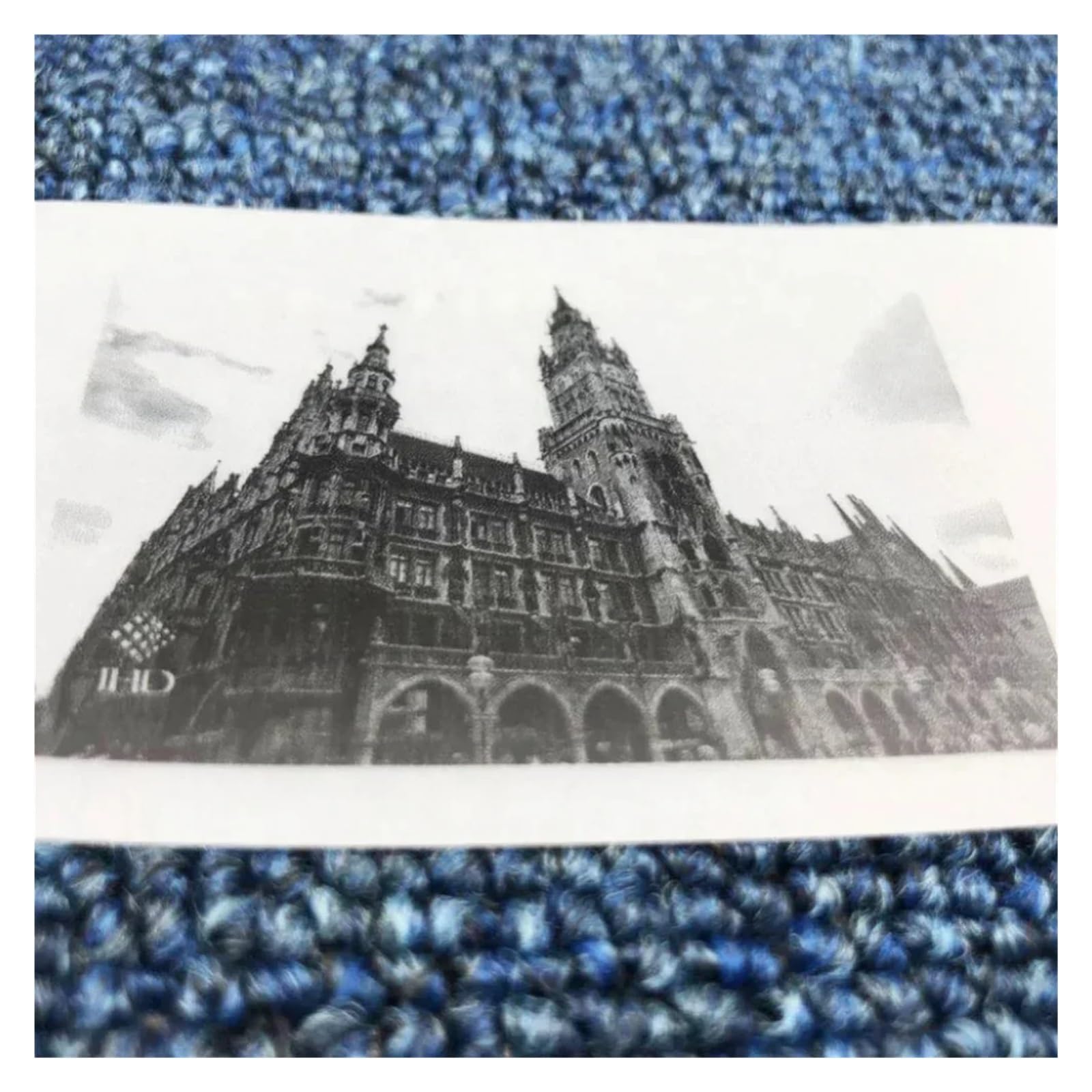 Rolka papieru do drukarek fotograficznych, Rolka papieru termicznego 57x25mm przezroczysta samoprzylepna do mikrodrukarki termicznej 1-20 szt.(20PCS Transparent)