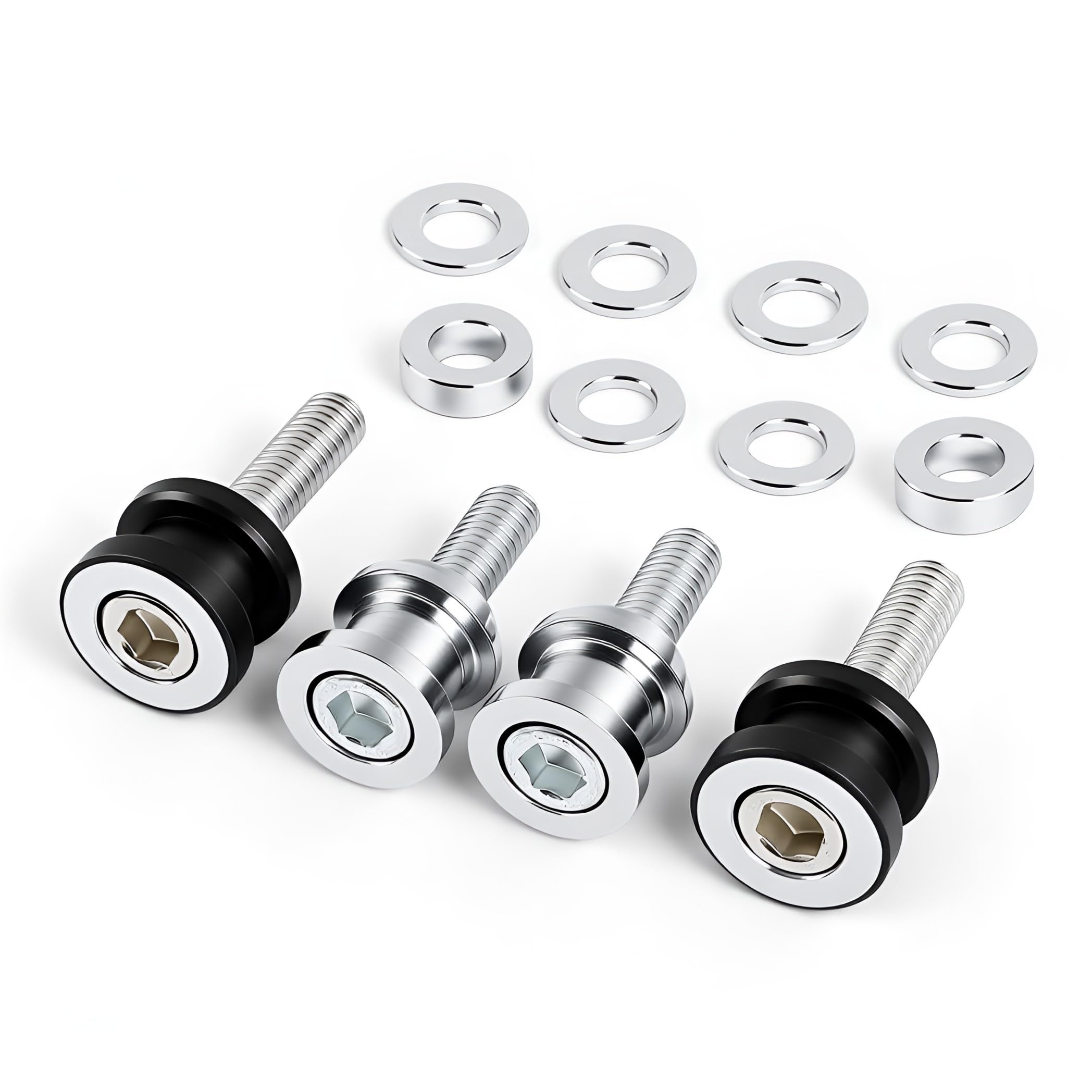 Detachable Sissy Bar Tour Rack 4-Point Docking Hardware Kit For Harley Deluxe Heritage Classic Softail Slim Fat Bob Low Rider FLDE FLHC FLHCS FLSL FXBB FXFB FXFBS FLSB FXLR FXLRS FXST 2018-Up