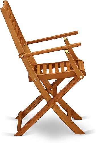 Miniatura 9 de East West Furniture SEBS3CANA - Juego de comedor para exteriores, 3 piezas