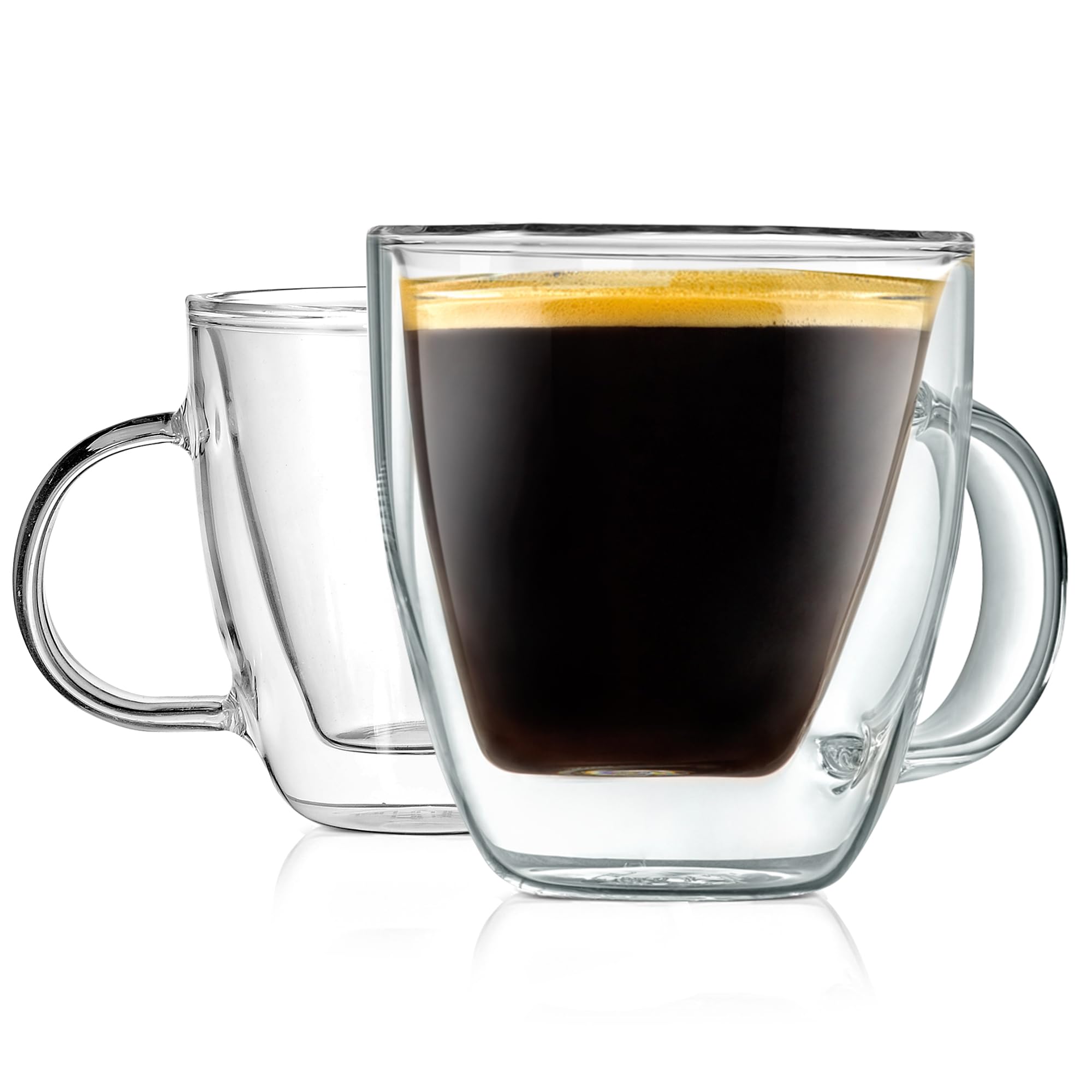 Verres isothermes double paroi 150ml pour boire votre café chaud sans vous brûler